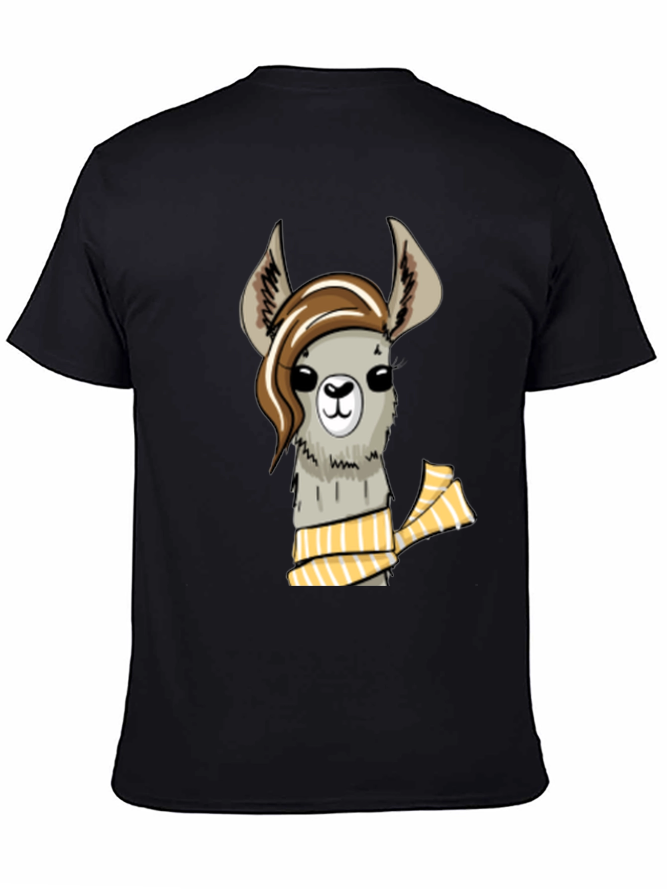 Llama with Scarf Graphic T-Shirt - Stylish and Unique