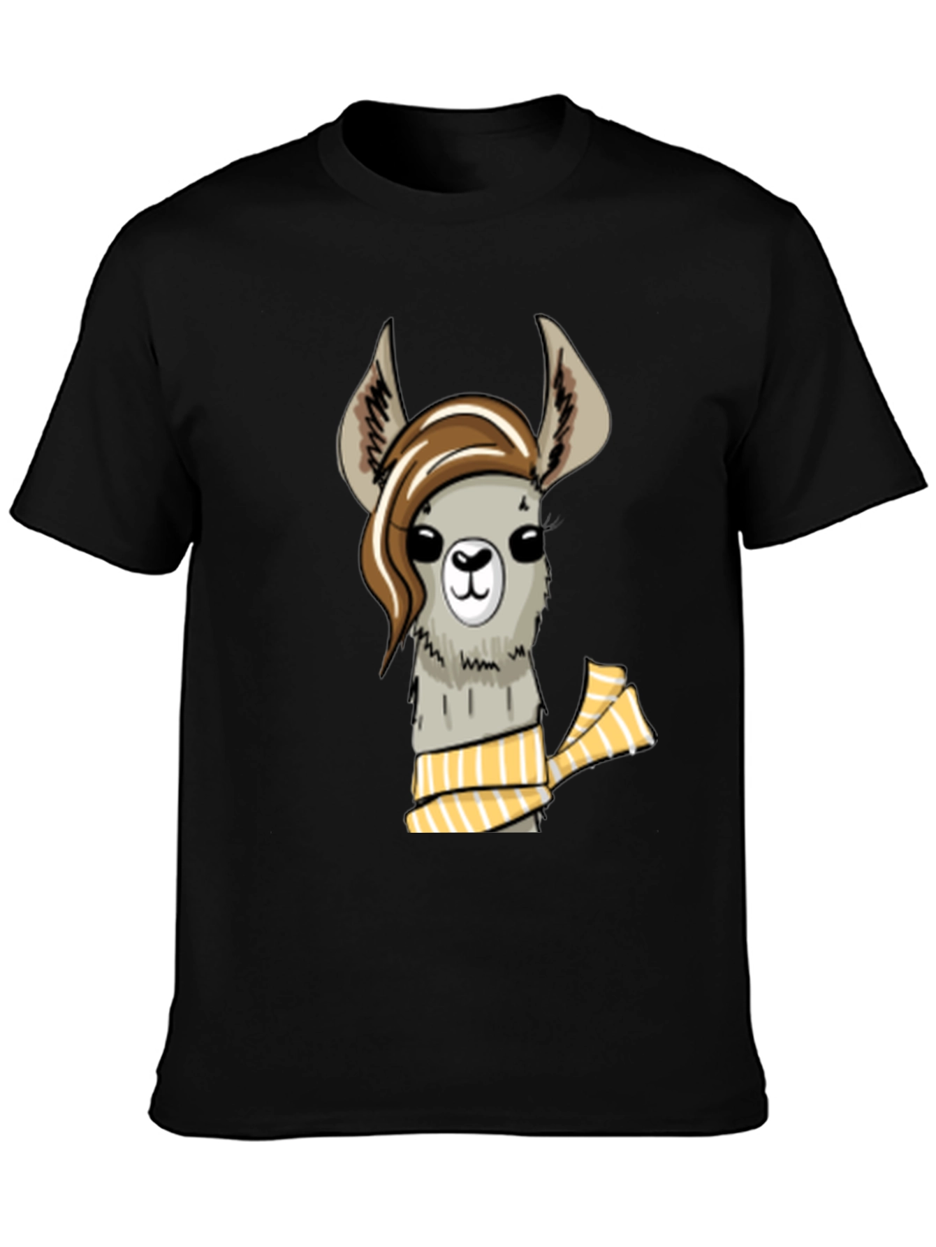 Llama with Scarf Graphic T-Shirt - Stylish and Unique