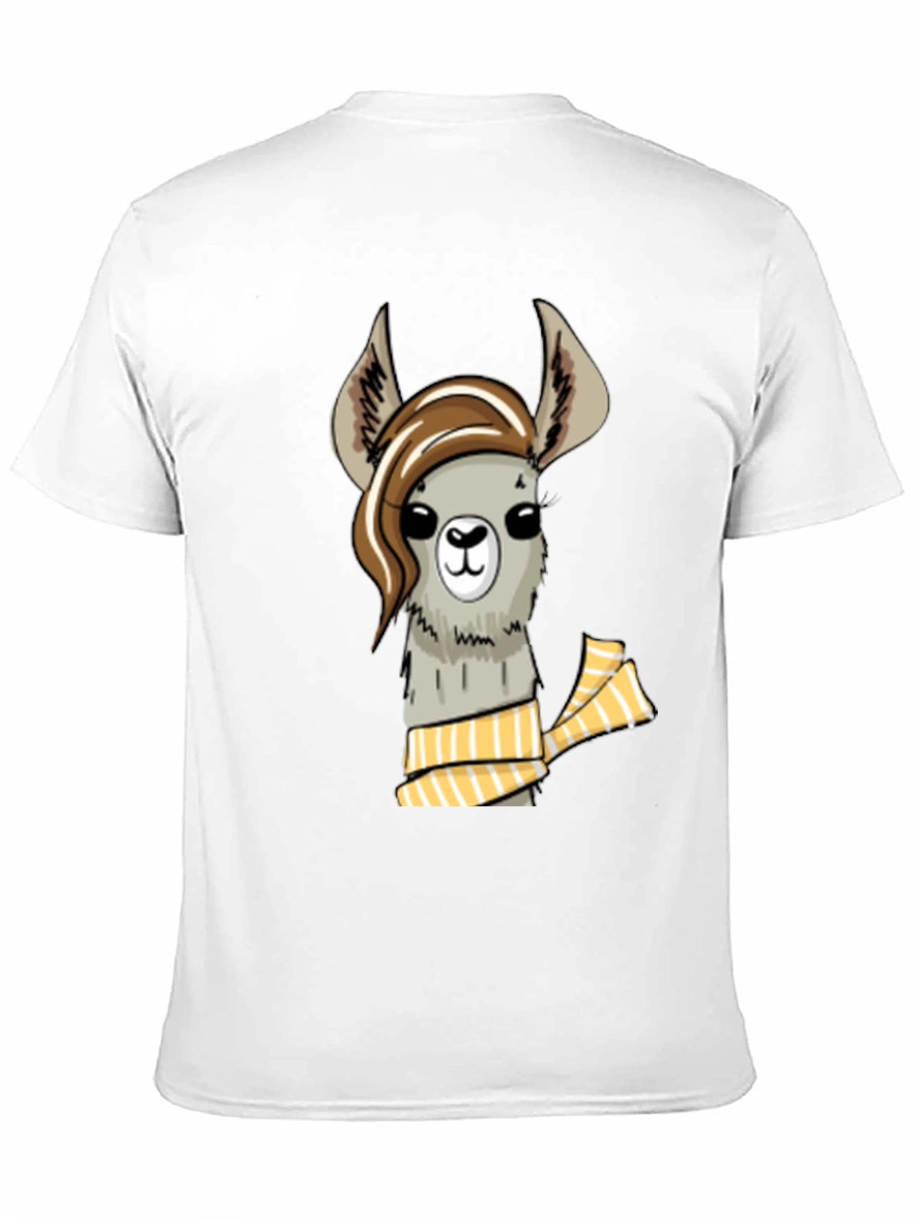 Llama with Scarf Graphic T-Shirt - Stylish and Unique