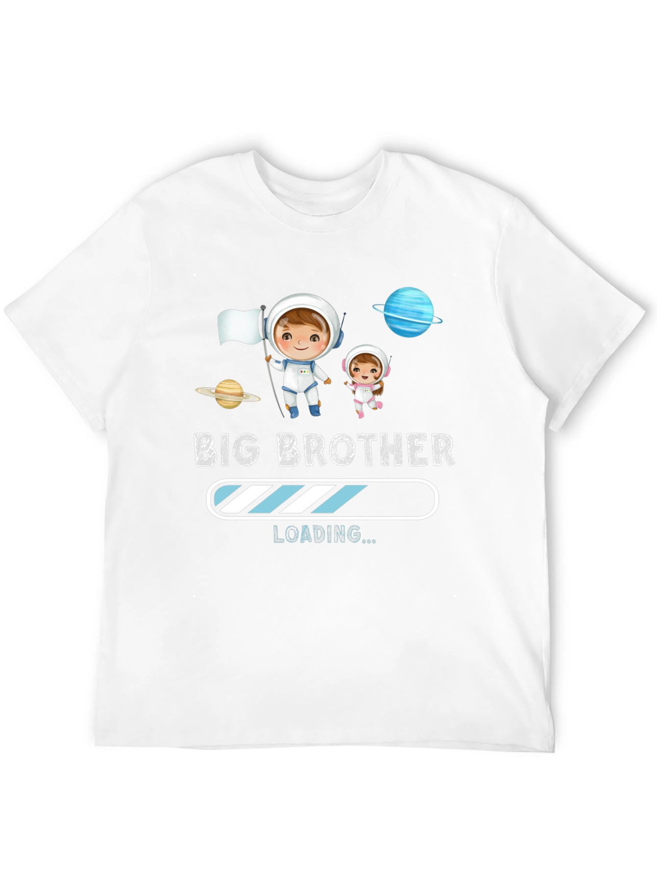 Big Brother Loading T-Shirt - Astronaut Design