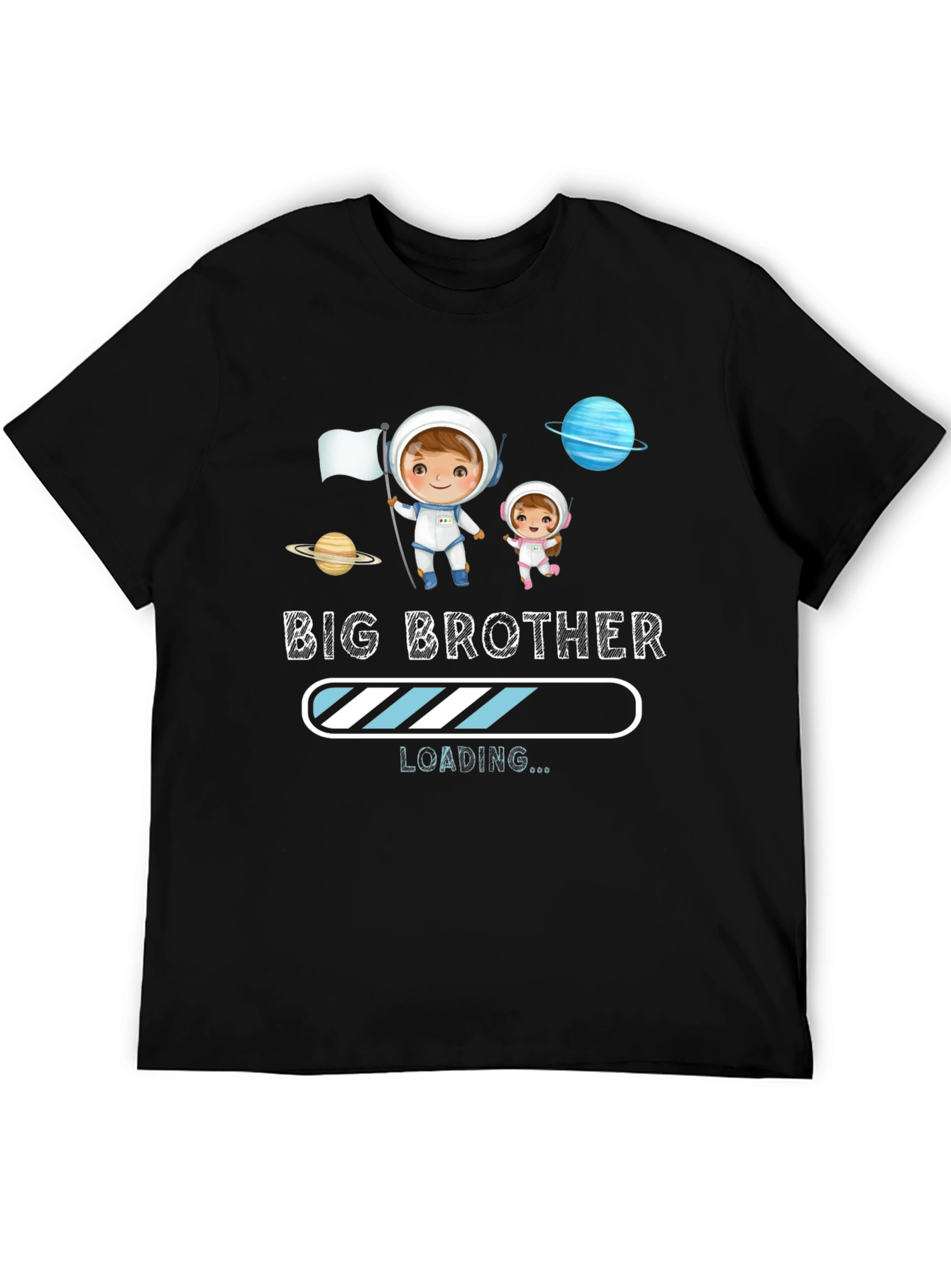 Big Brother Loading T-Shirt - Astronaut Design