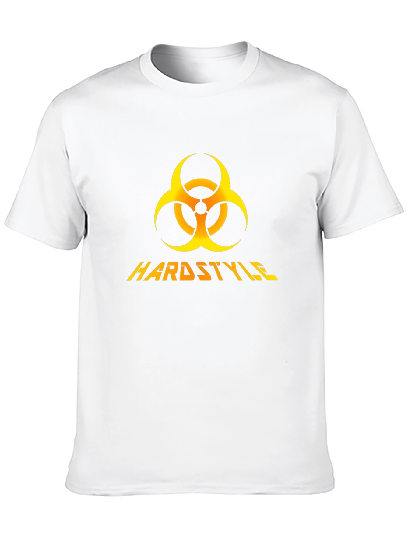Hardstyle Biohazard Symbol Black Graphic Tee
