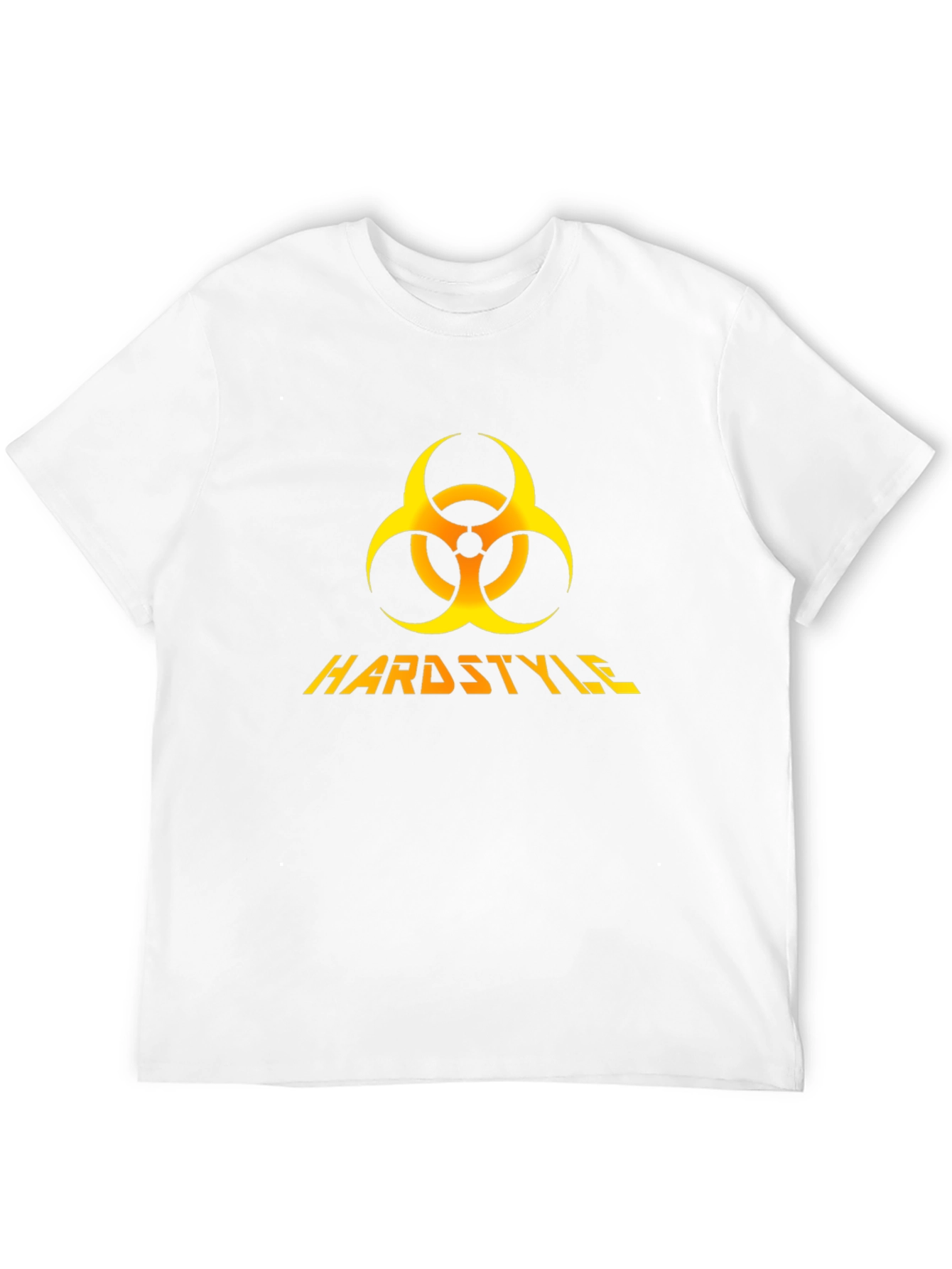 Hardstyle Biohazard Symbol Black Graphic Tee