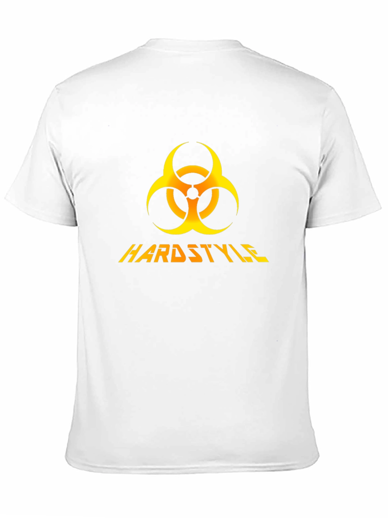 Hardstyle Biohazard Symbol Black Graphic Tee