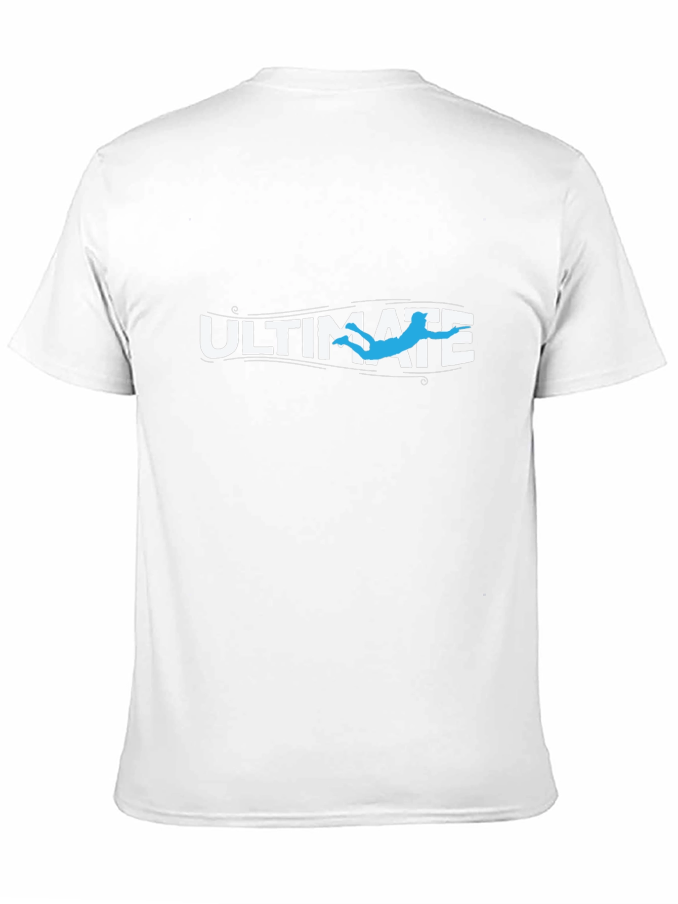 Ultimate Frisbee Black Graphic Tee