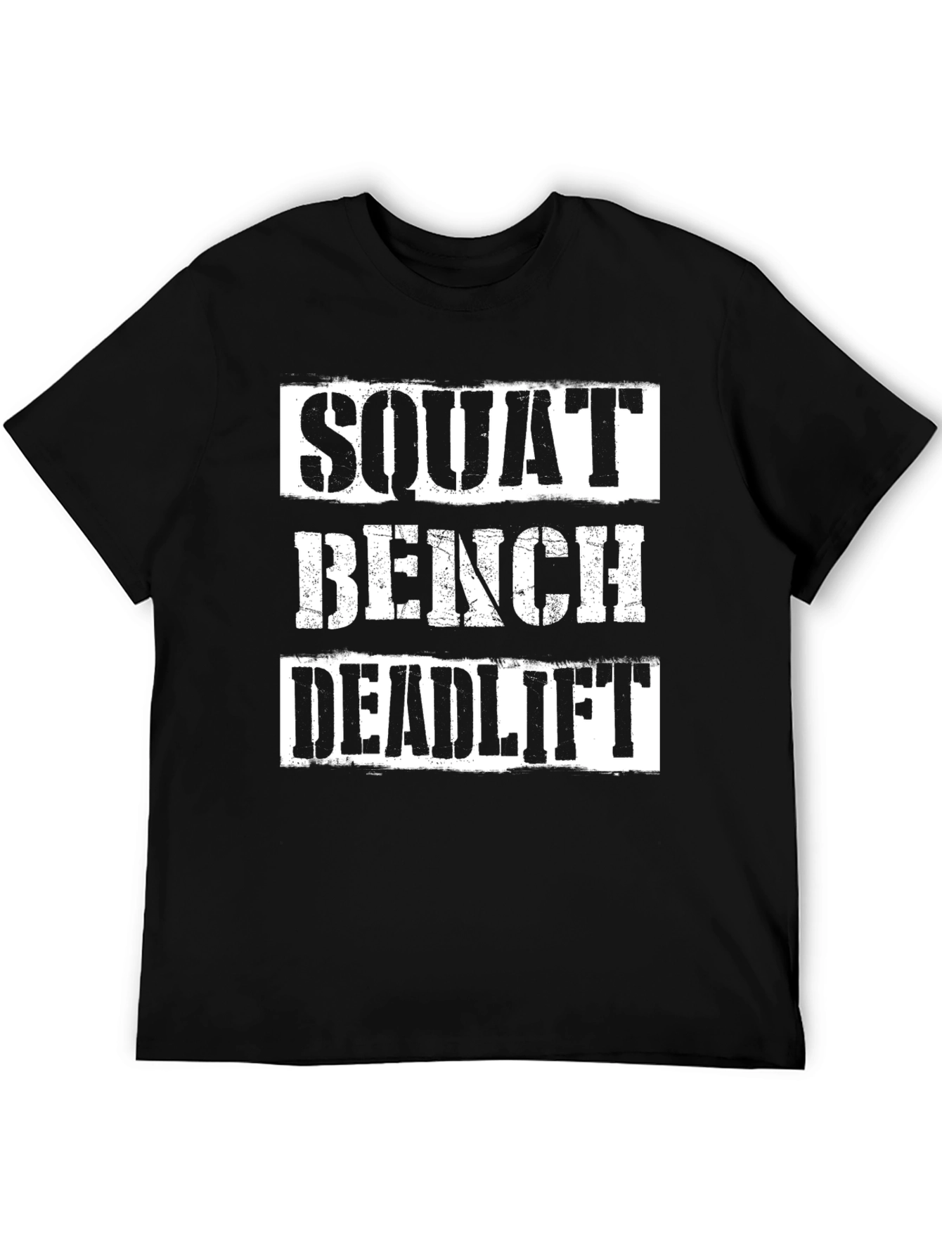 Squat Bench Deadlift Gym Workout T-Shirt