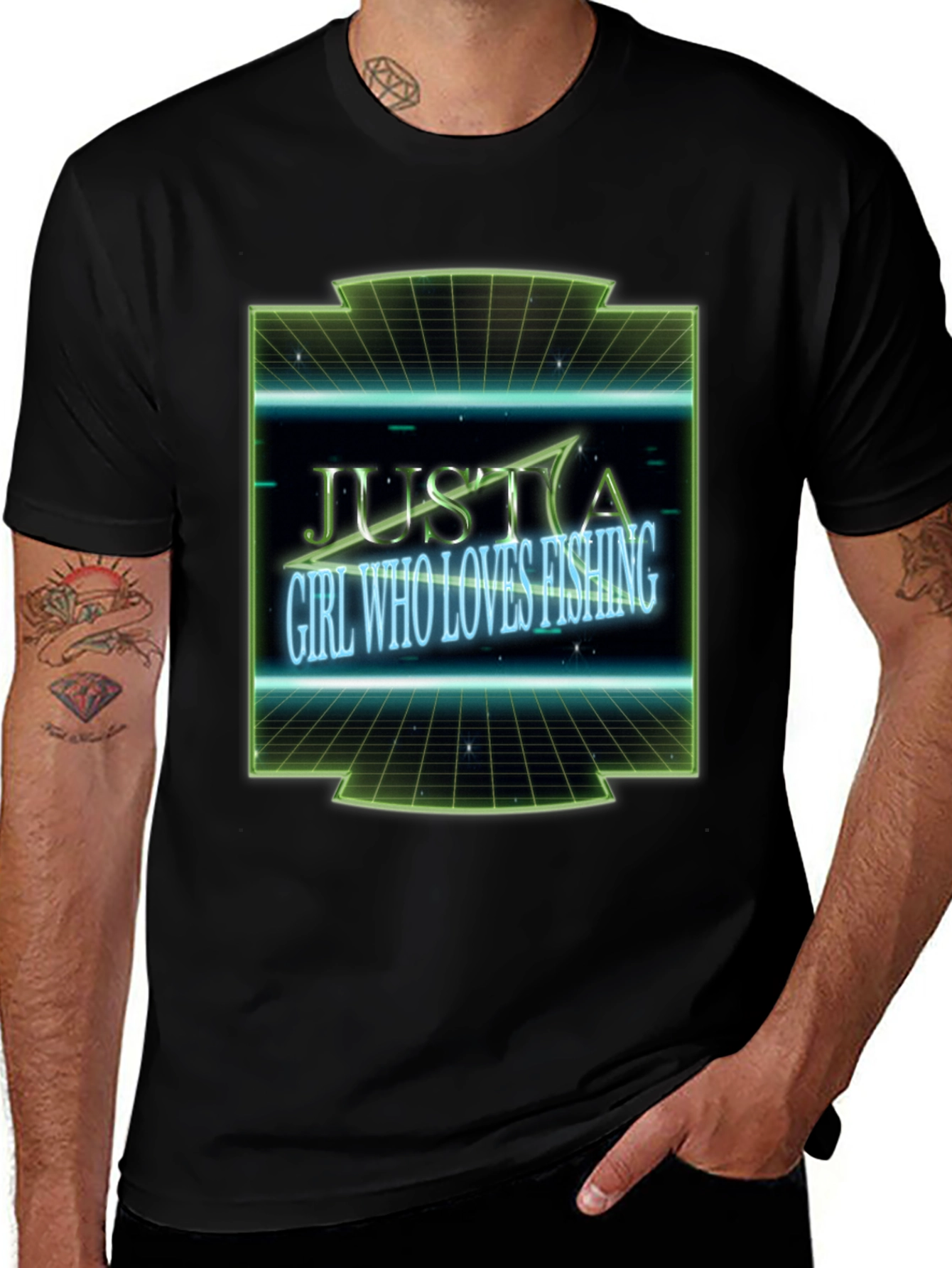 Fishing Lover Graphic T-Shirt