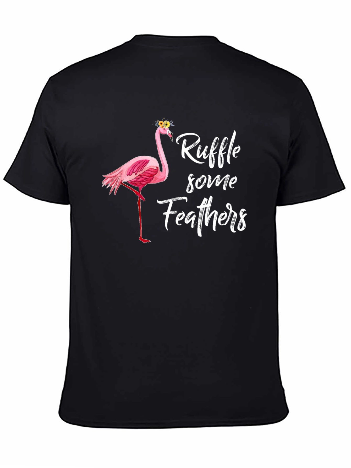 Ruffle Some Feathers Flamingo T-Shirt