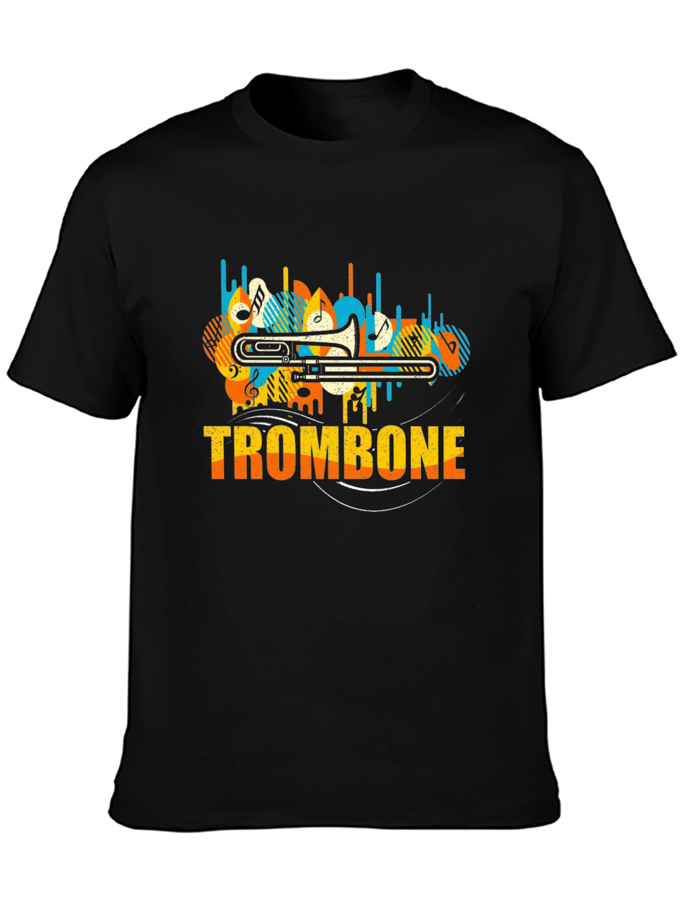 Trombone Music T-Shirt - Musicians Apparel