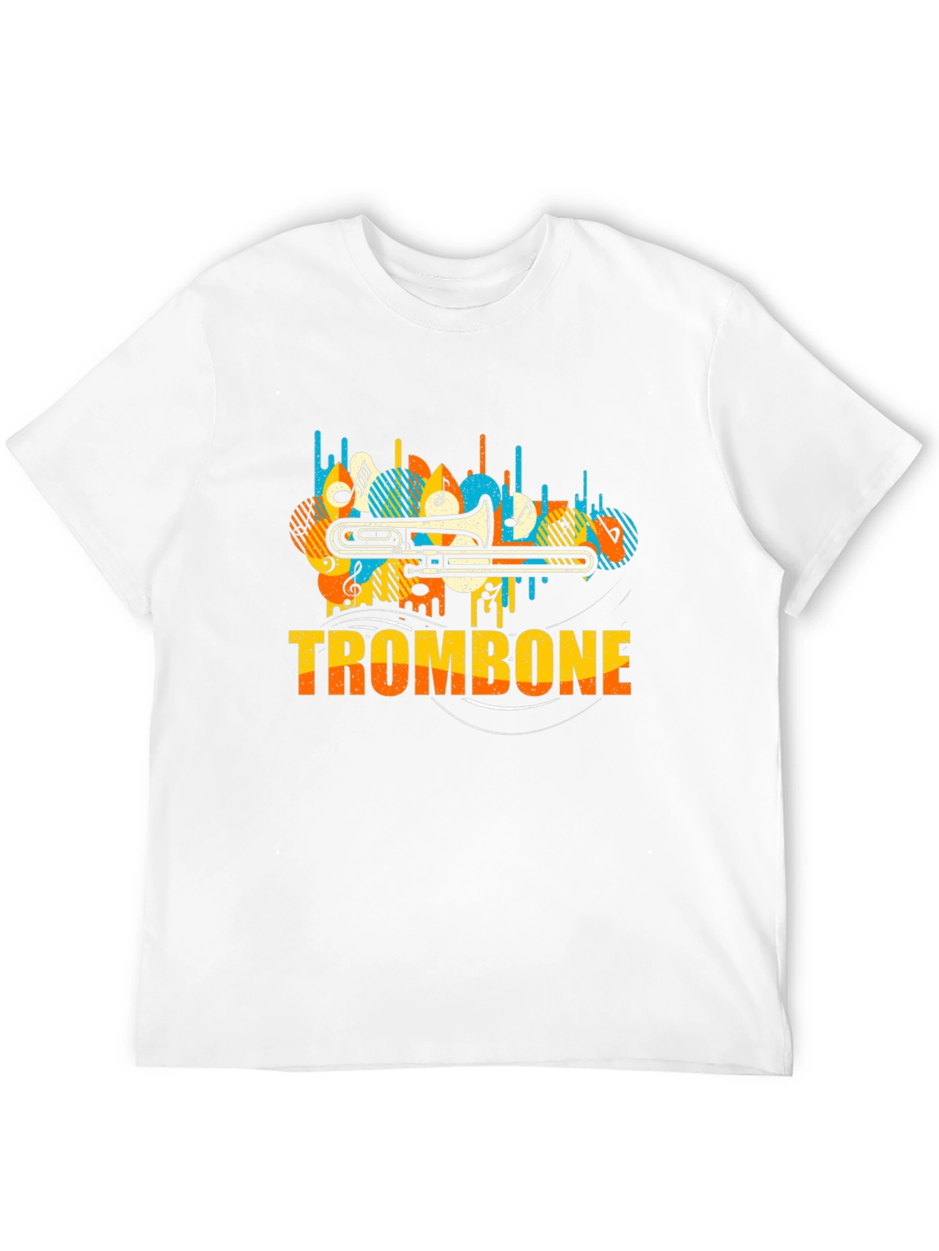 Trombone Music T-Shirt - Musicians Apparel
