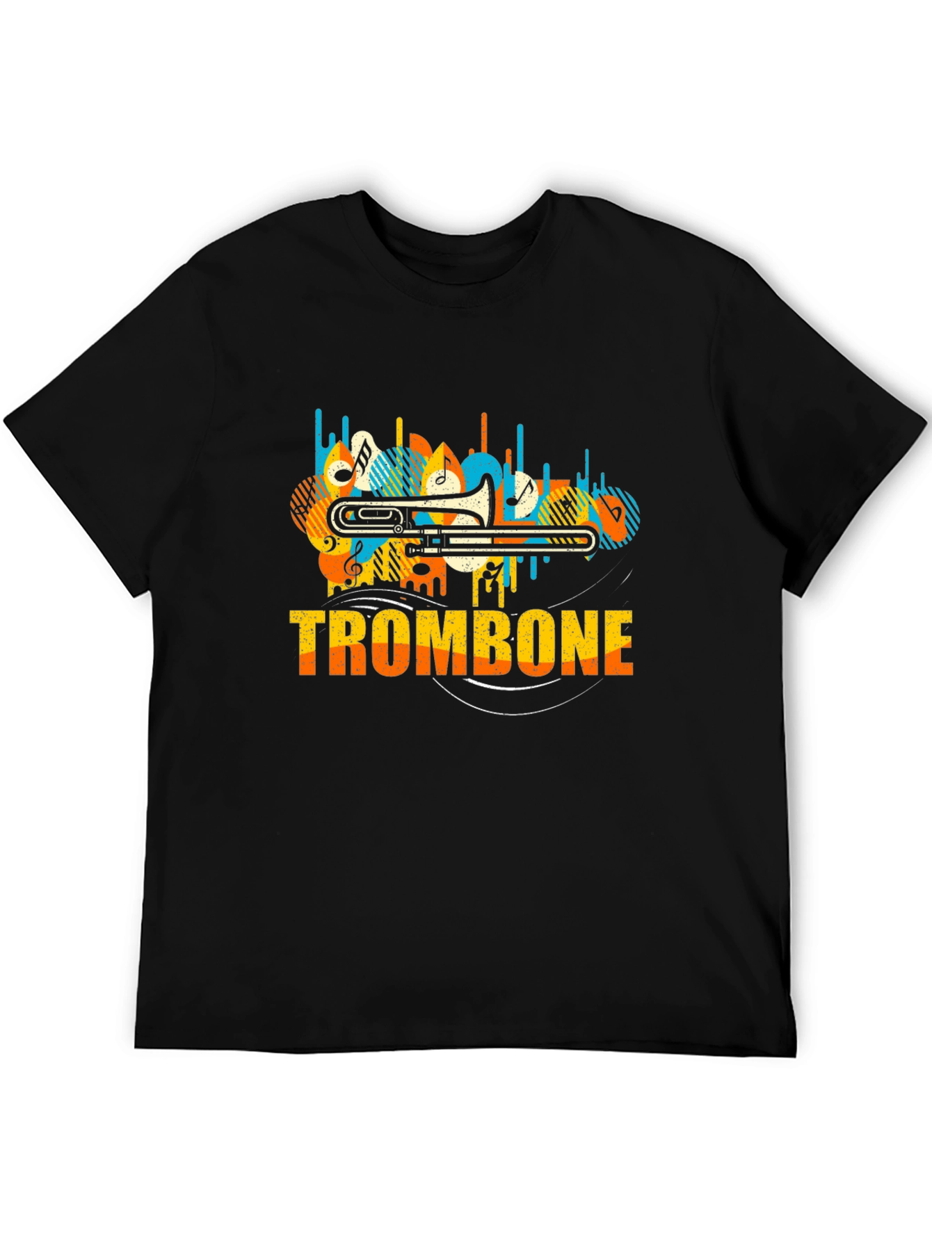 Trombone Music T-Shirt - Musicians Apparel
