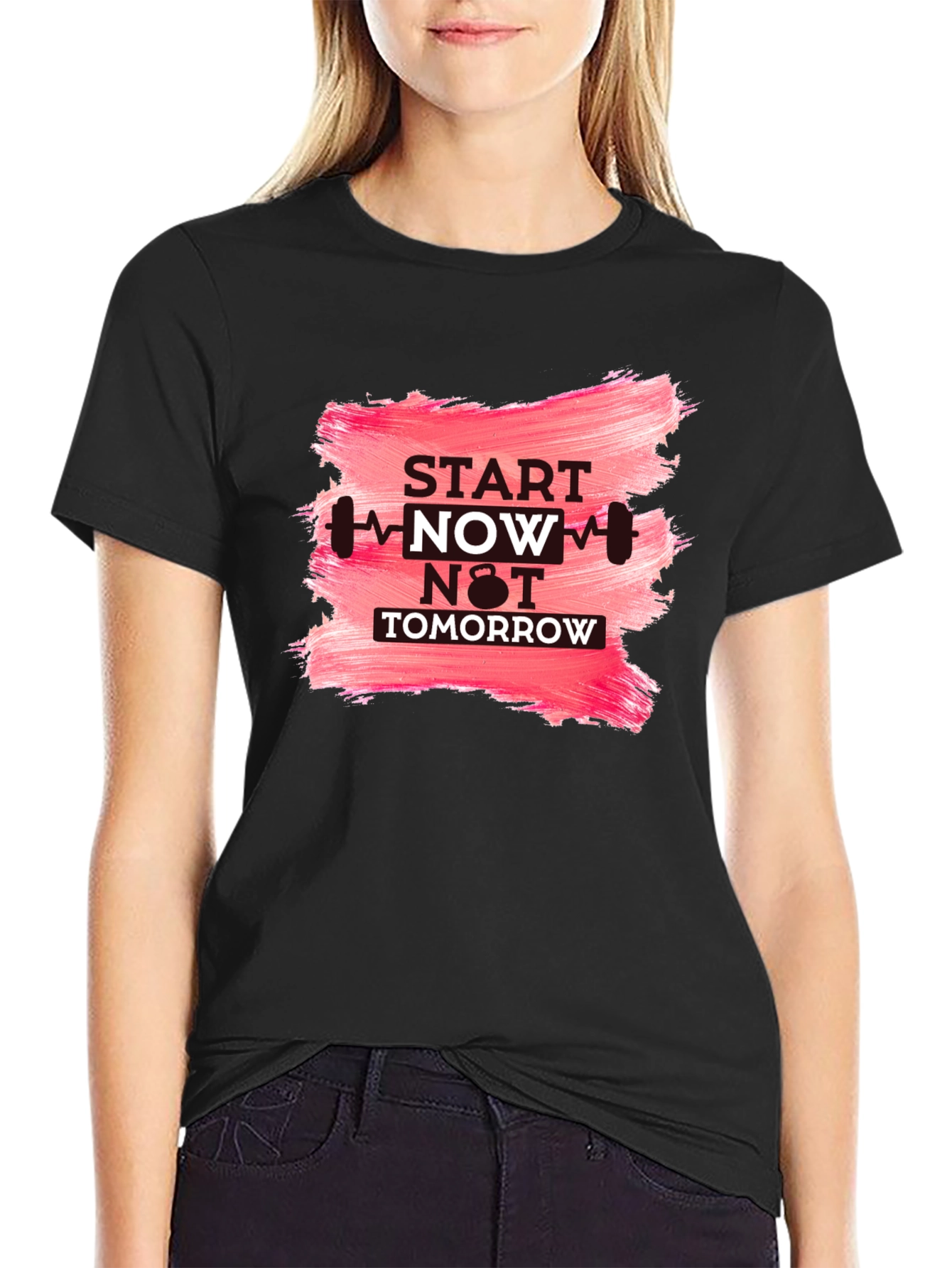 Motivational Workout T-Shirt - Start Now