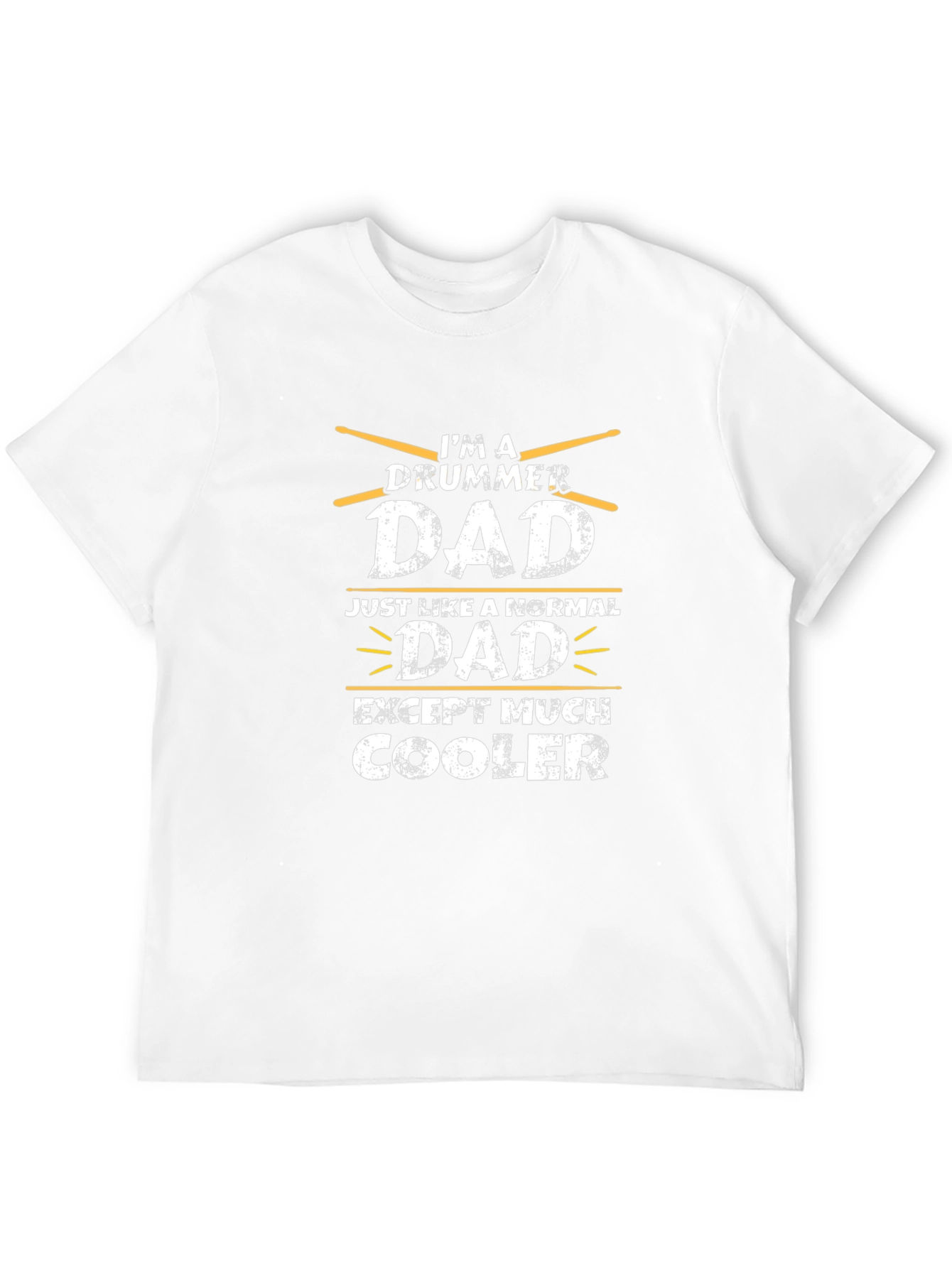 Drummer Dad T-Shirt - Cool Fathers Day Gift