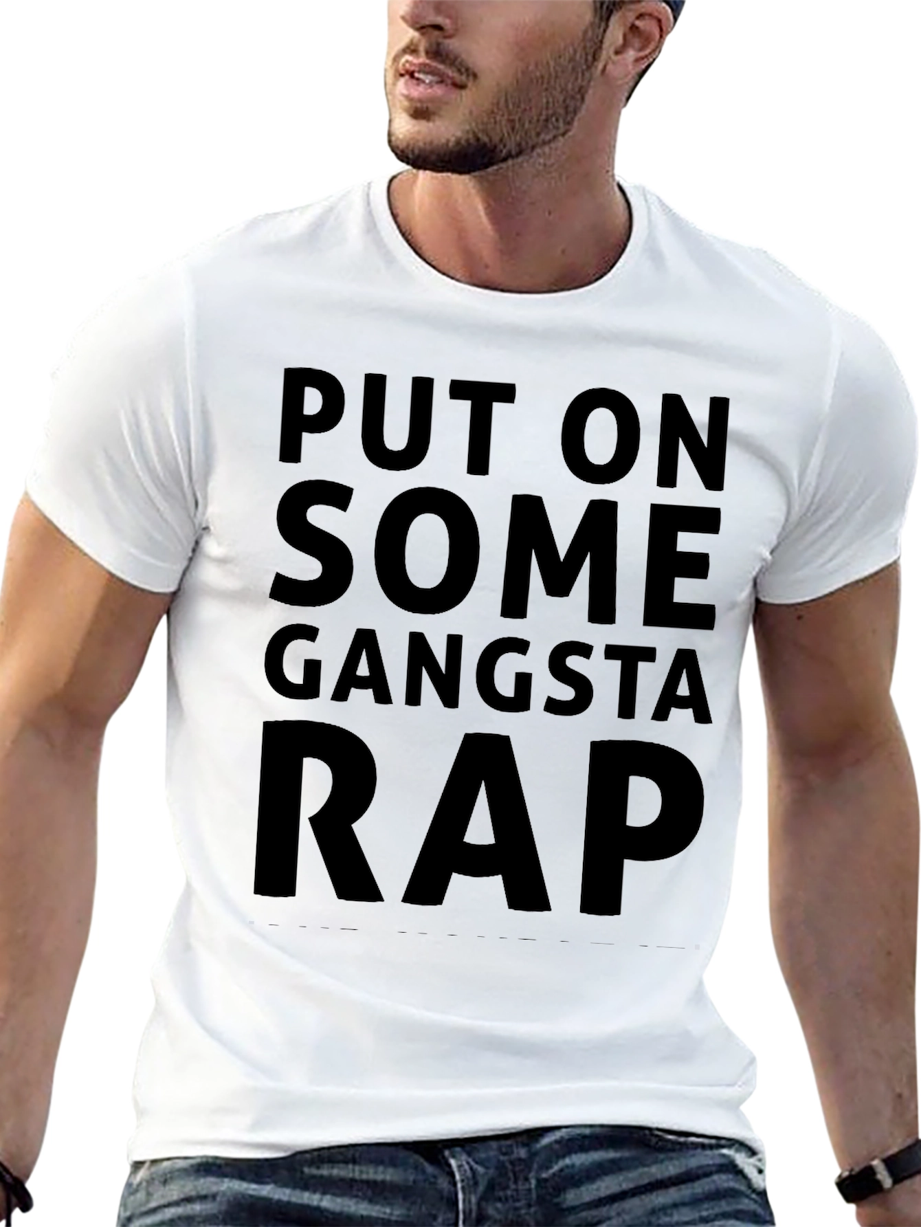 Gangsta Rap Graphic T-Shirt