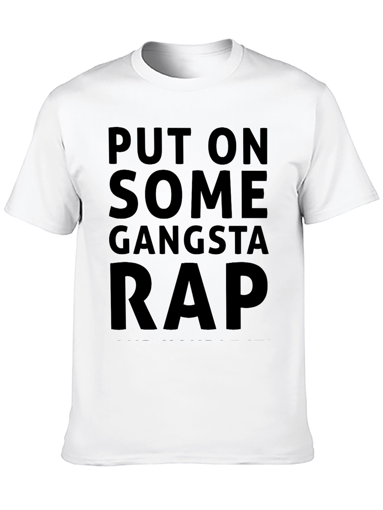 Gangsta Rap Graphic T-Shirt