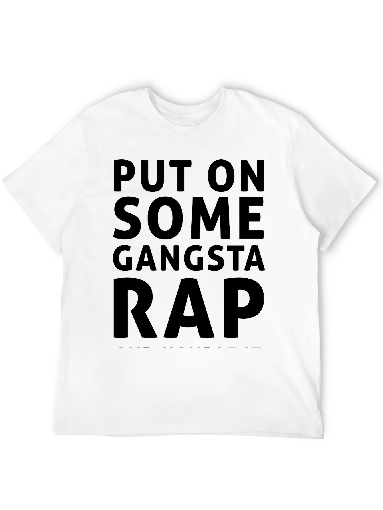 Gangsta Rap Graphic T-Shirt