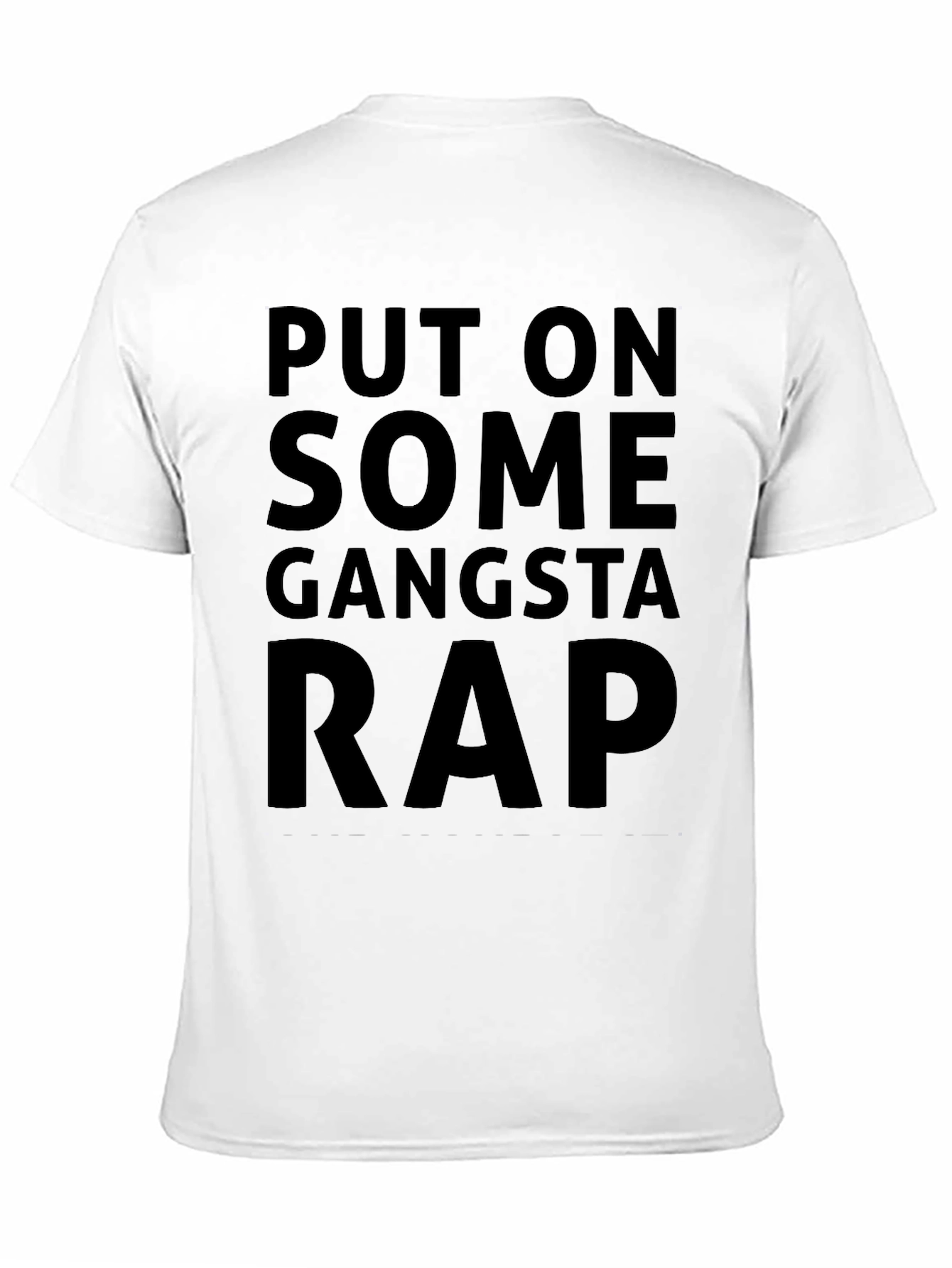 Gangsta Rap Graphic T-Shirt