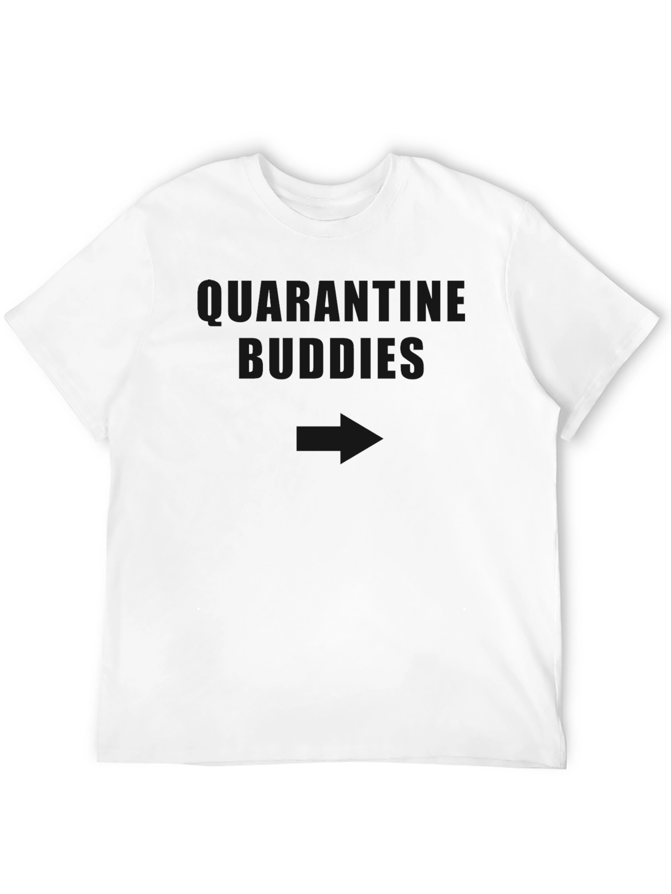 Mens Black Graphic Crew Neck T-Shirt