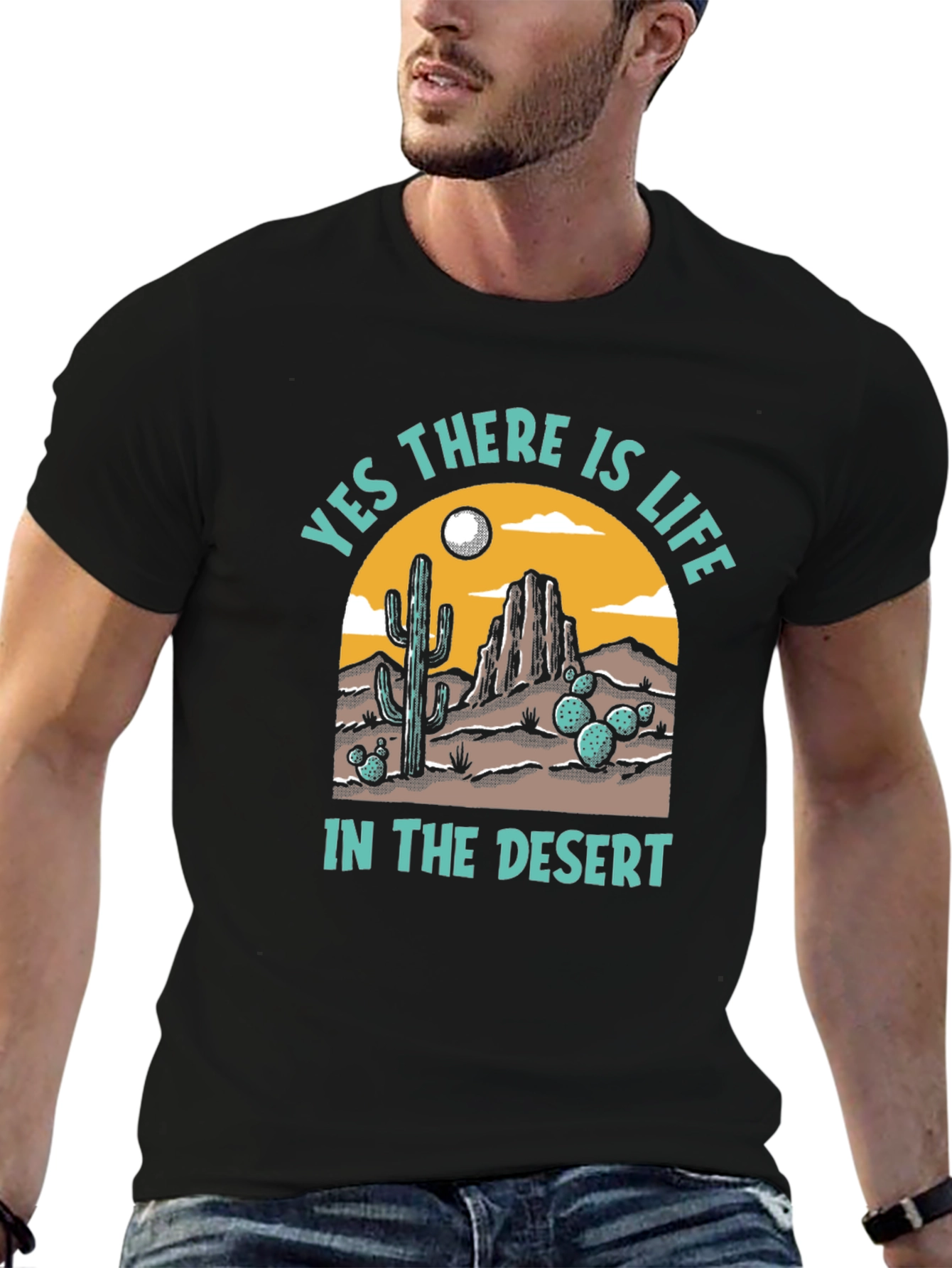 Desert Life Graphic Tee - Stylish Casual Wear