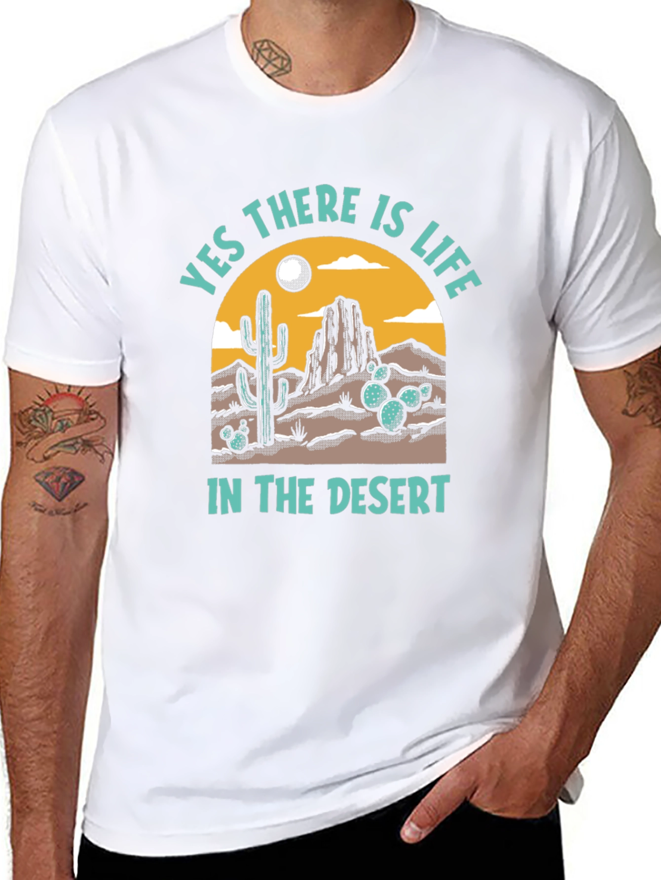 Desert Life Graphic Tee - Stylish Casual Wear