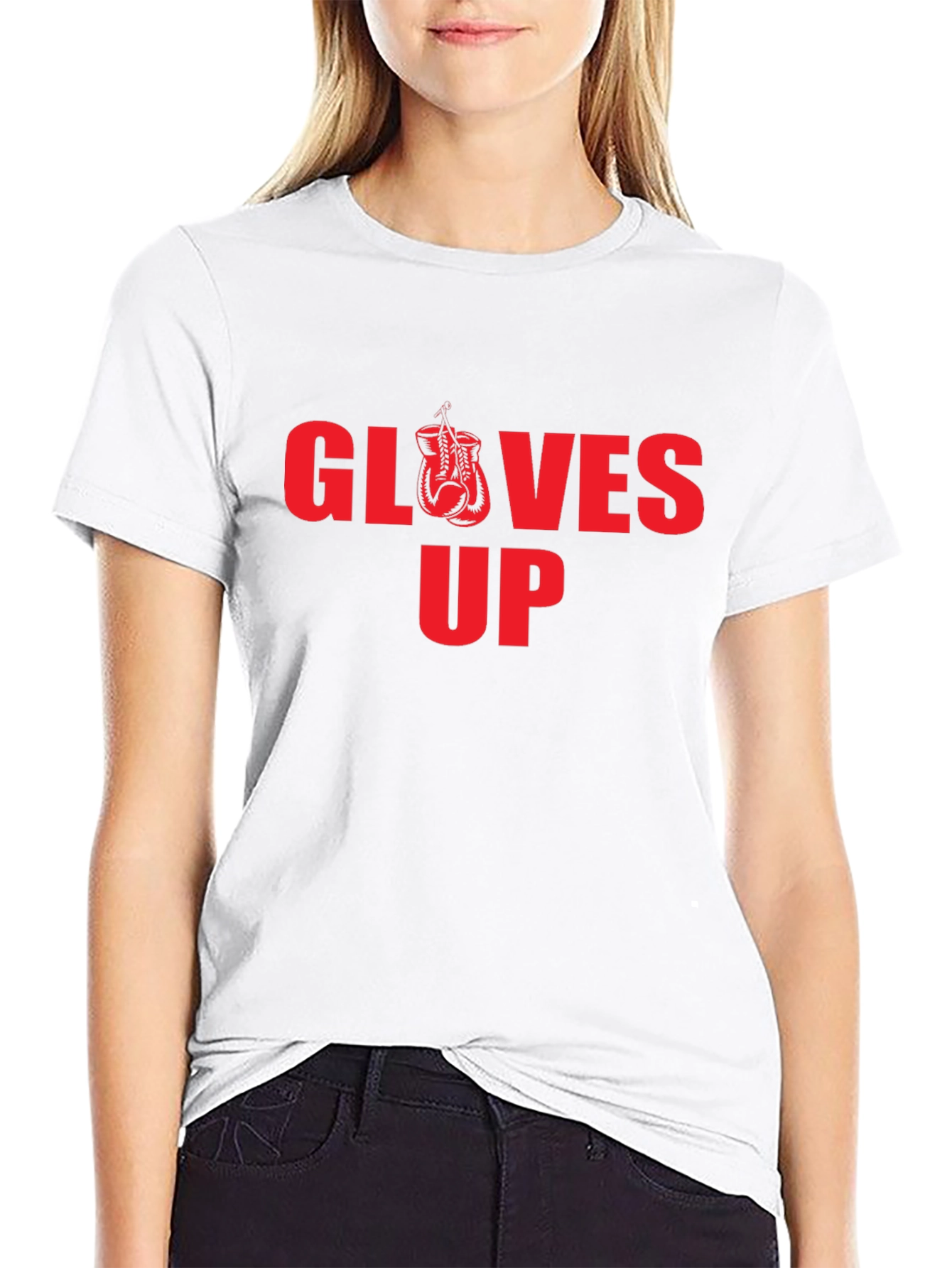 Gloves Up Graphic Tee - Boxing Inspired T-Shirt