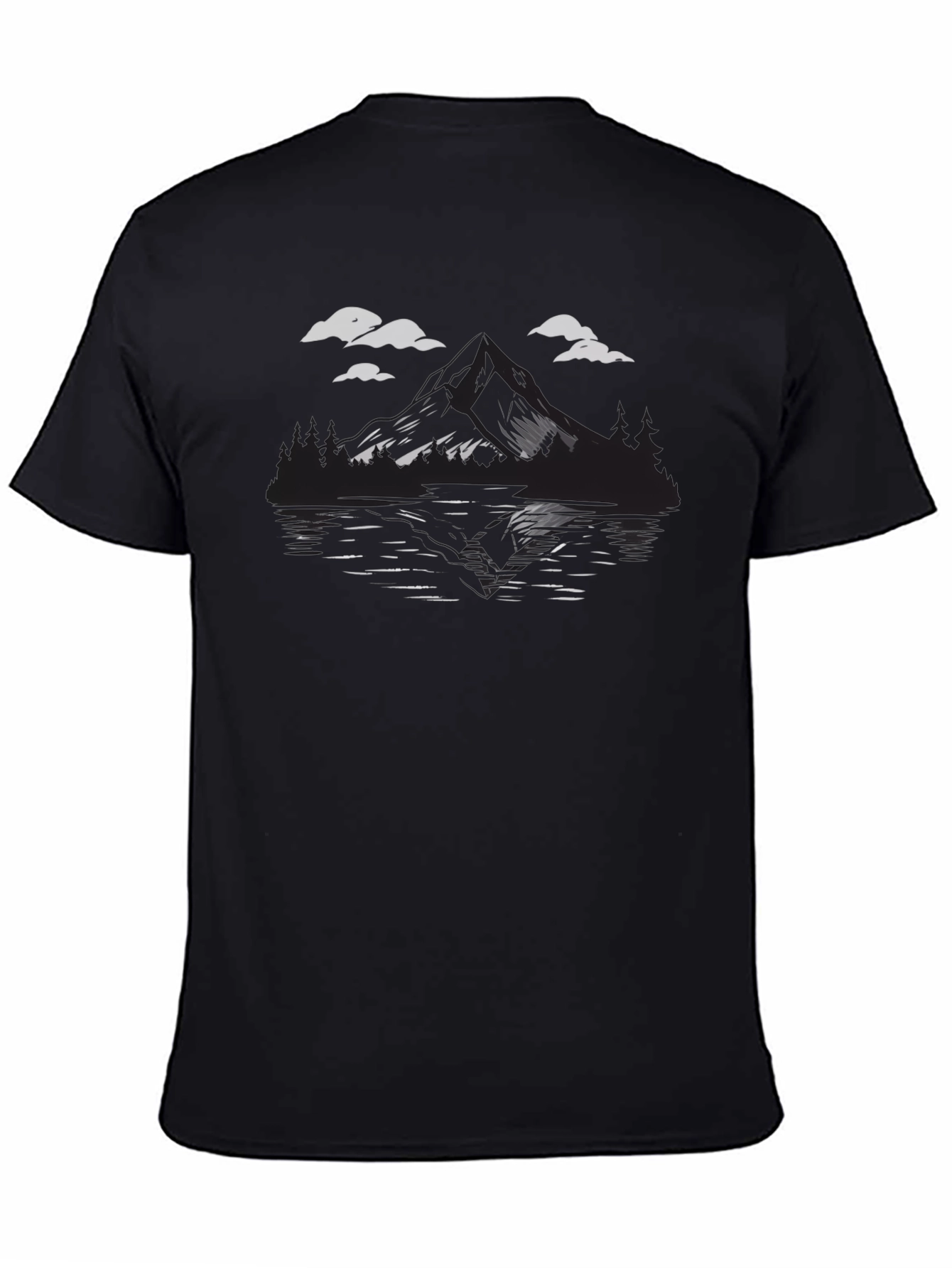 Mountain Lake Graphic T-Shirt - Adventure Ready