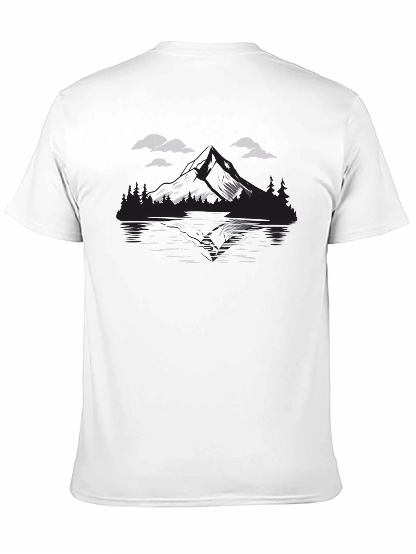 Mountain Lake Graphic T-Shirt - Adventure Ready