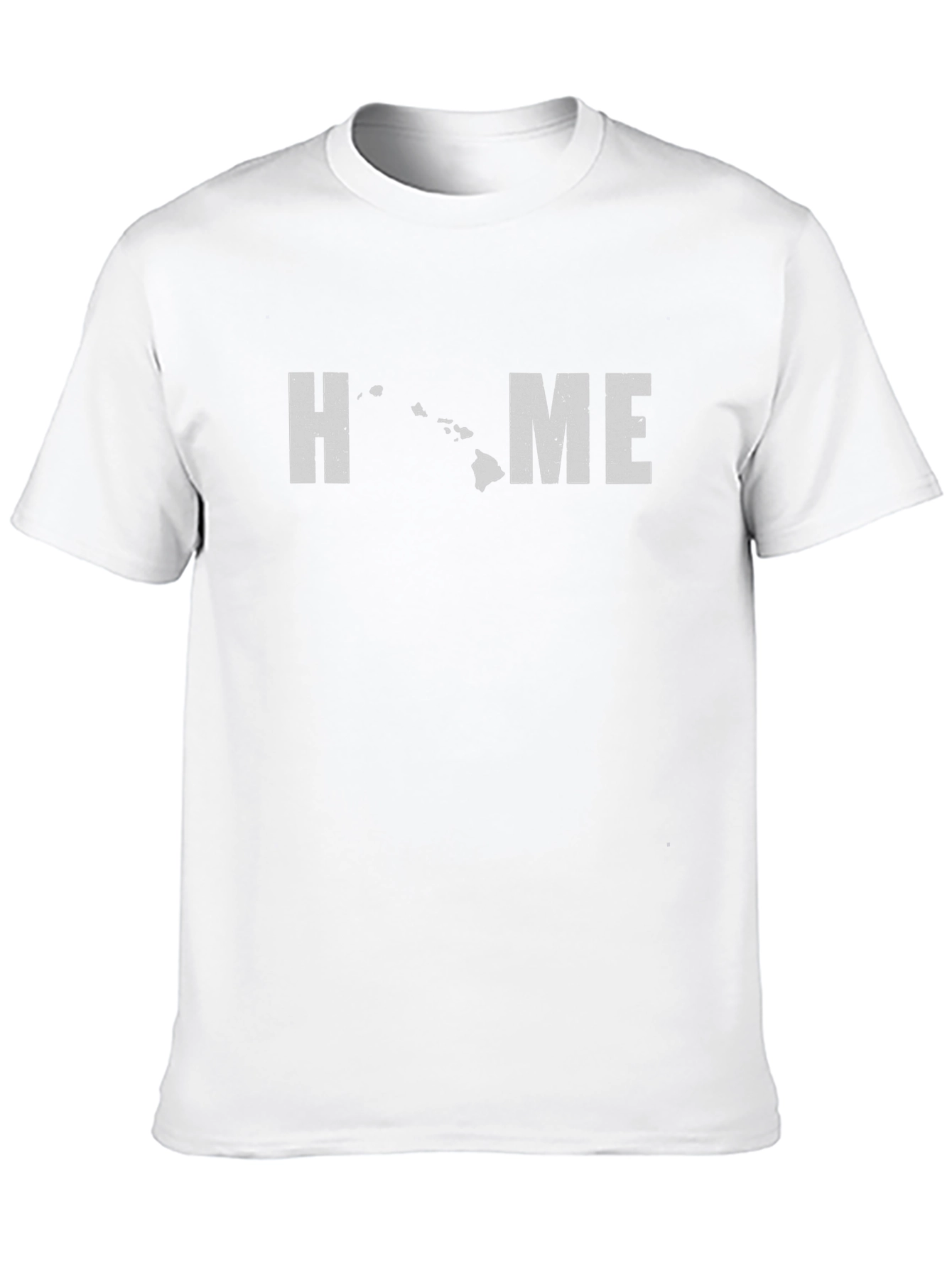 Hawaii Home Graphic T-Shirt - Black