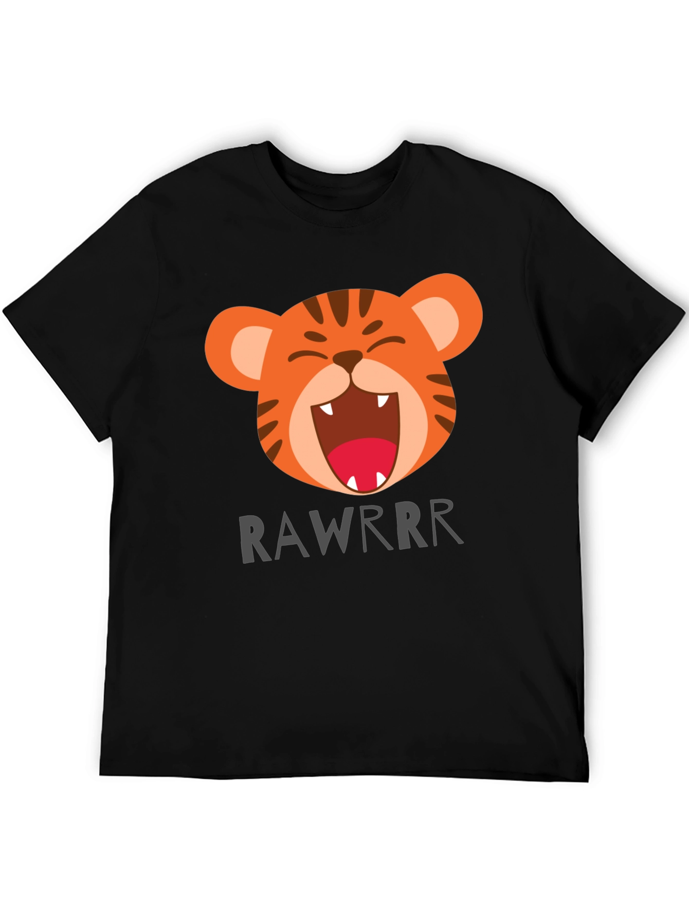 Cartoon Tiger Rawrrr T-Shirt