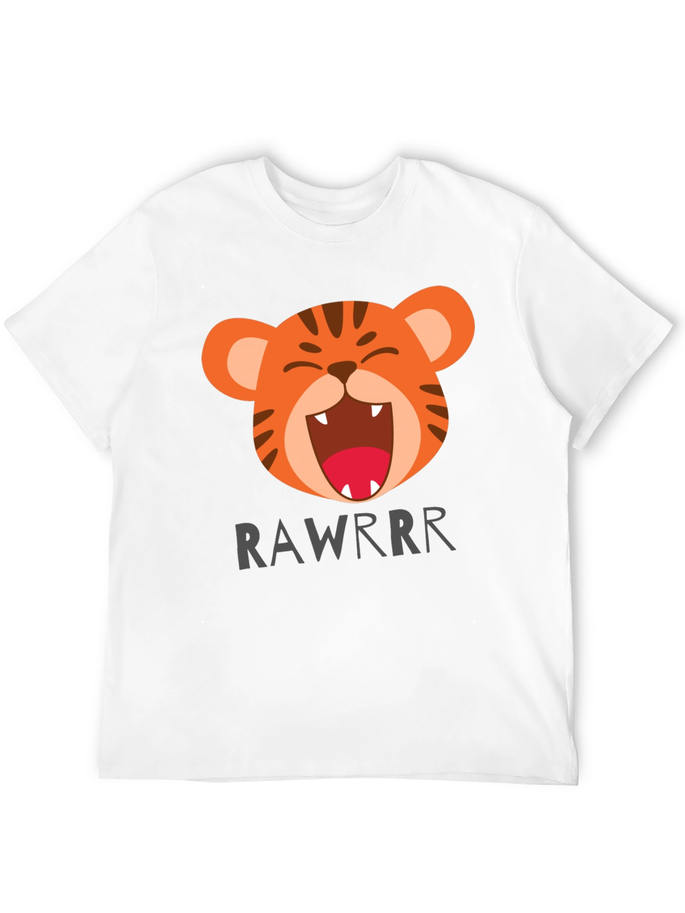 Cartoon Tiger Rawrrr T-Shirt