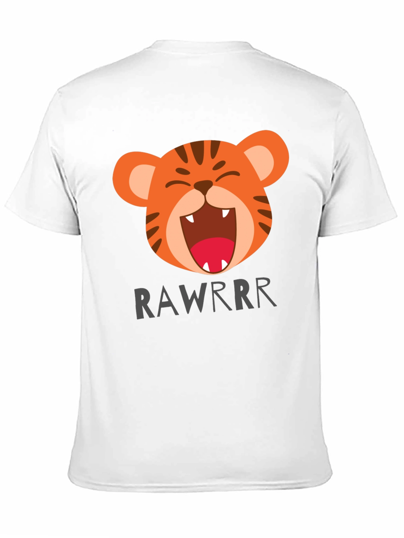 Cartoon Tiger Rawrrr T-Shirt