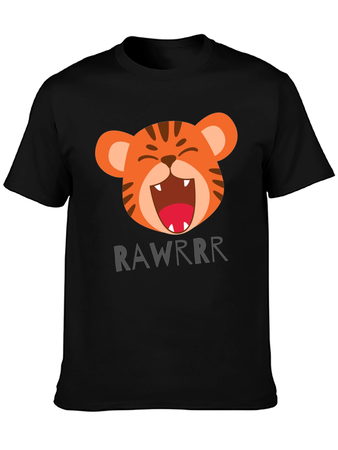 Cartoon Tiger Rawrrr T-Shirt