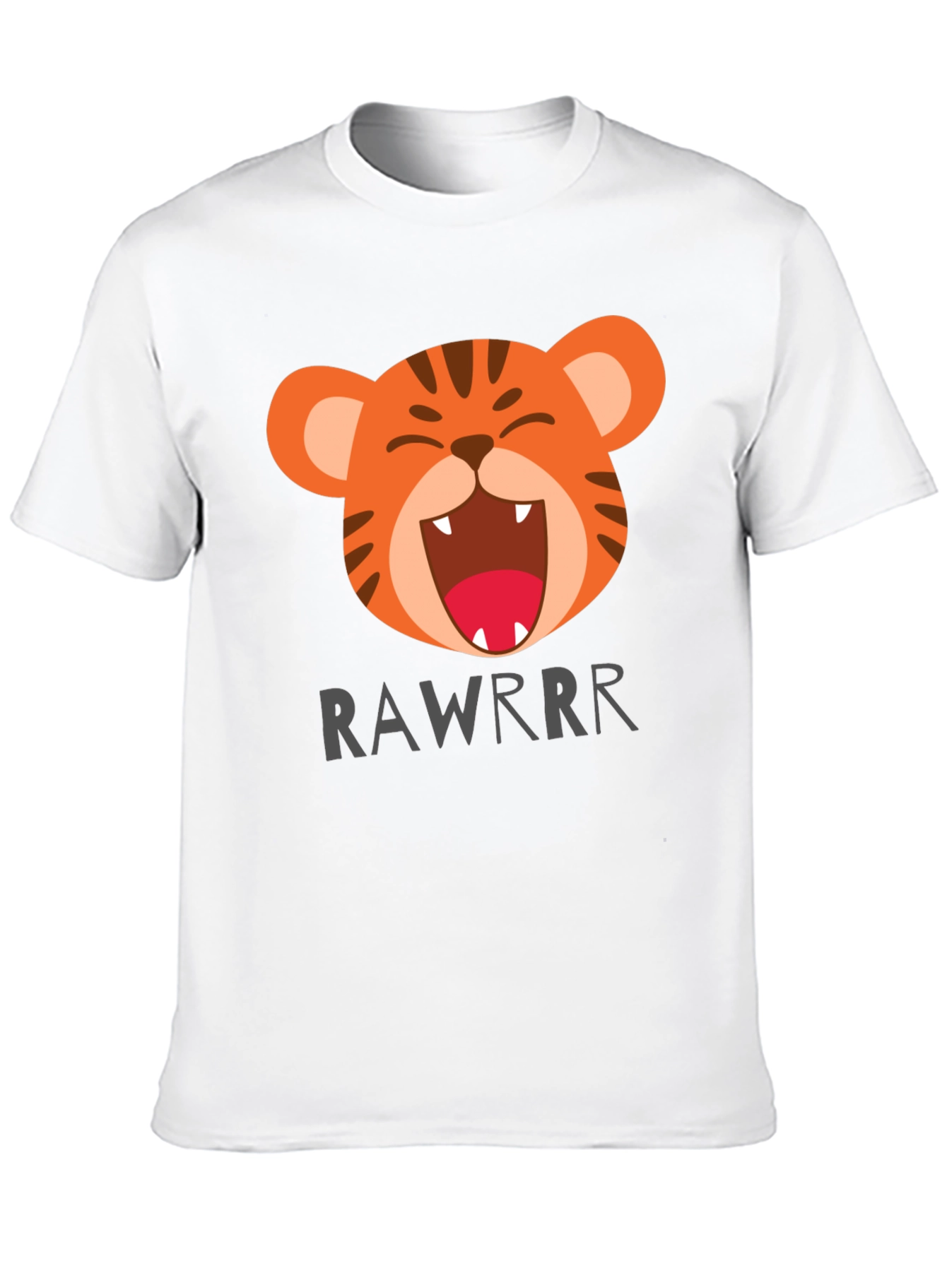 Cartoon Tiger Rawrrr T-Shirt