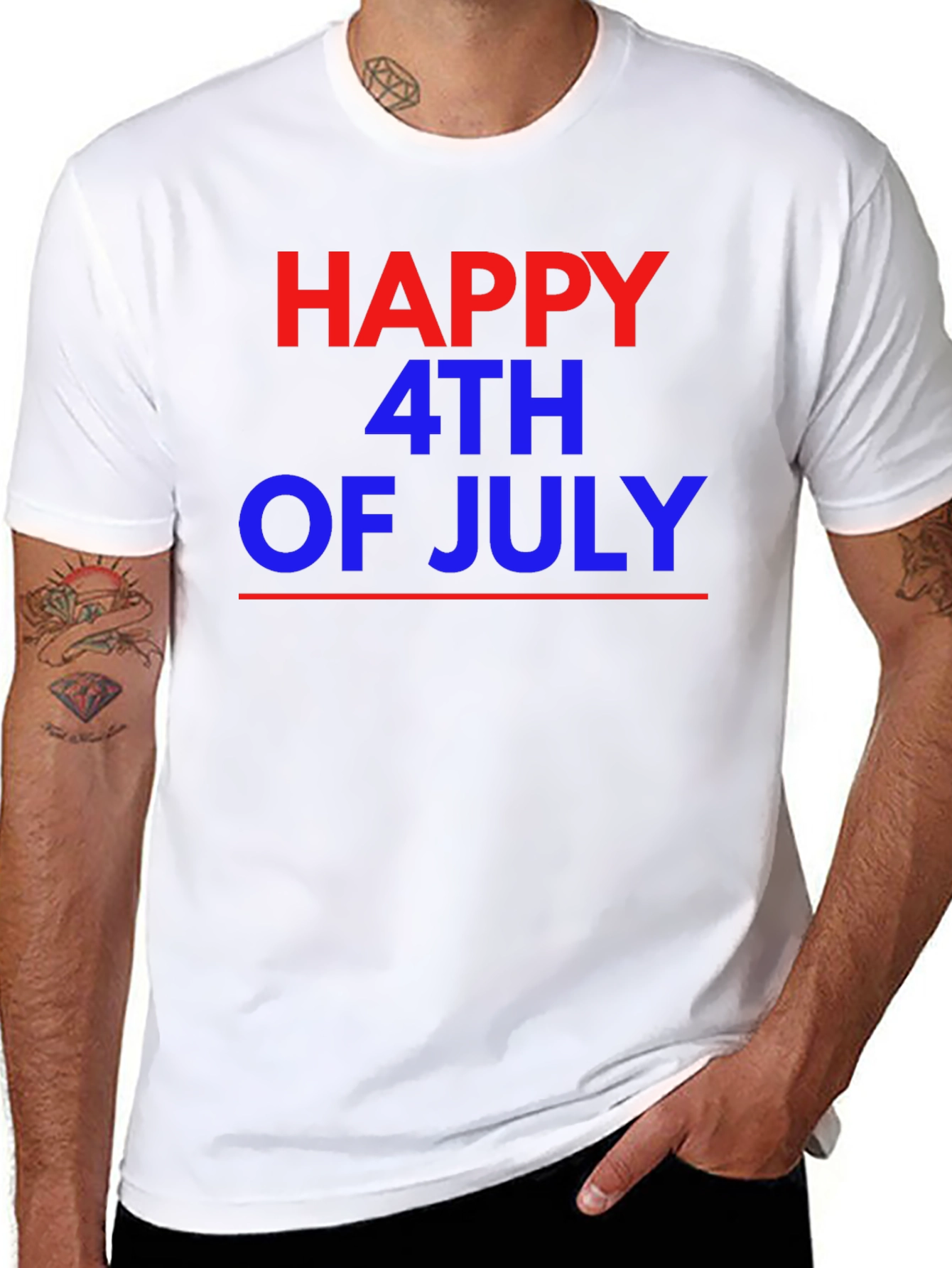 Happy 4th of July Patriotic T-Shirt
