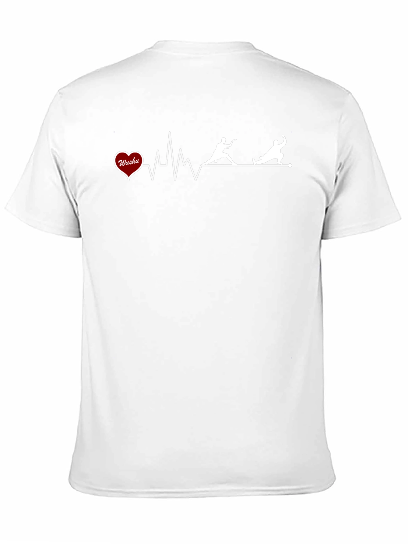 Wushu Heartbeat T-Shirt - Martial Arts Graphic Tee