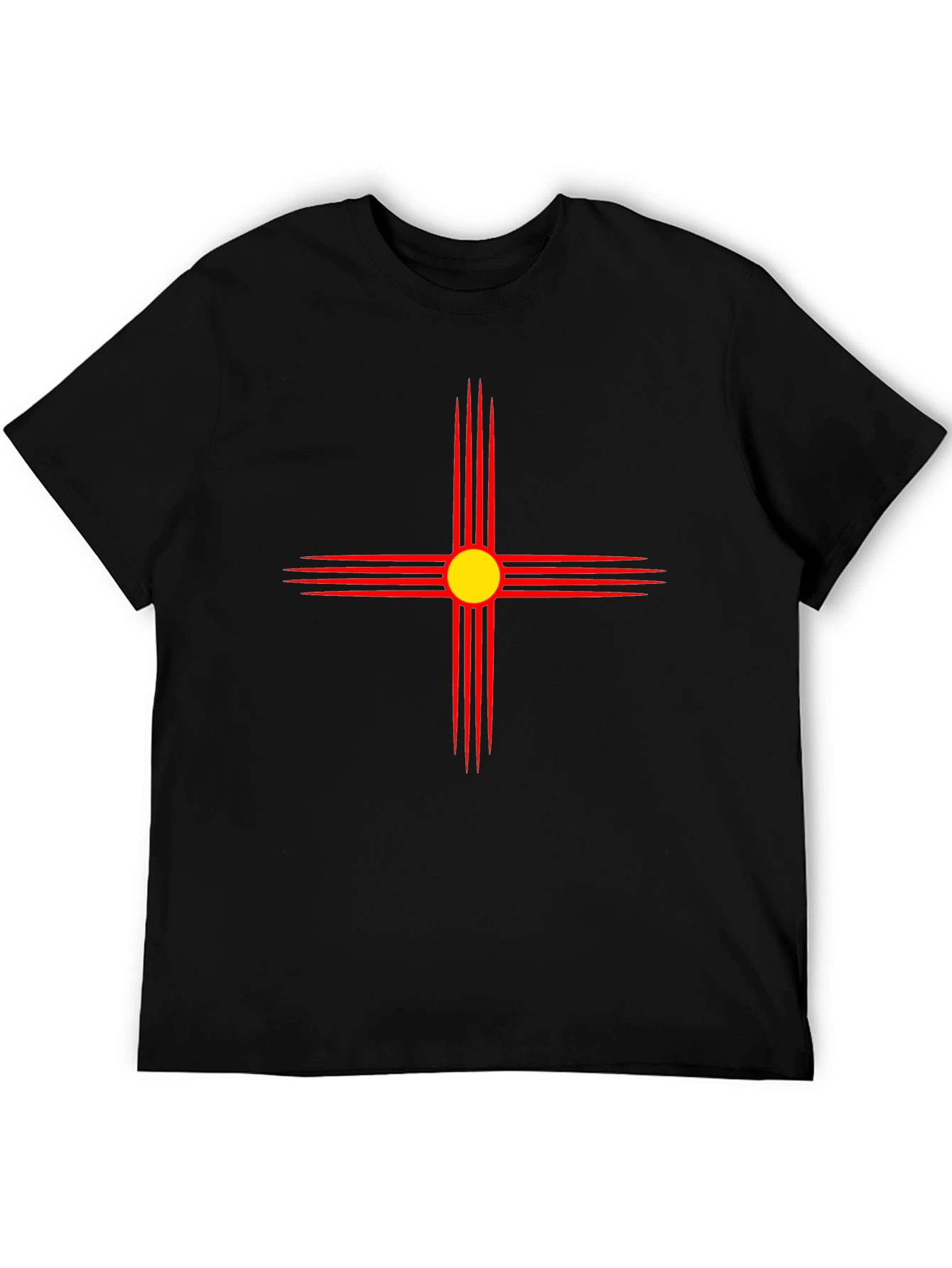 Southwestern Sun Black T-Shirt