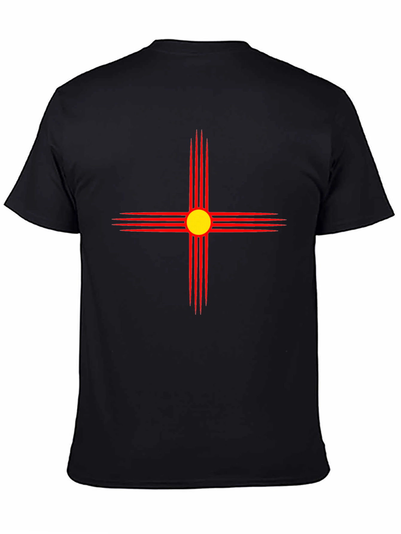 Southwestern Sun Black T-Shirt