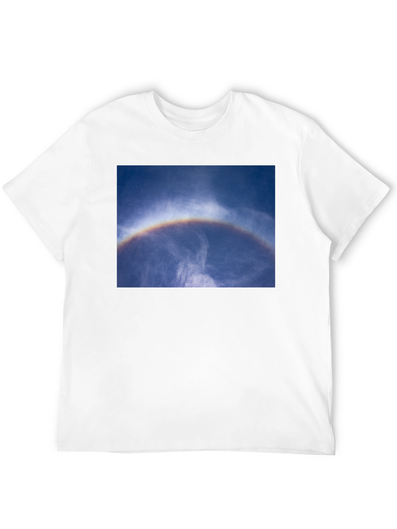 Halo Sky Graphic Black T-Shirt