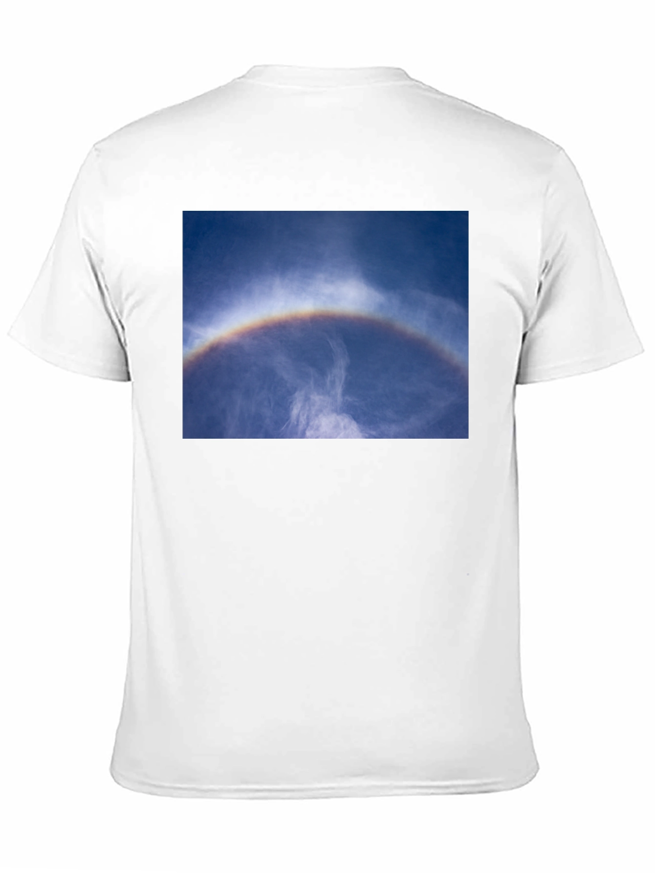 Halo Sky Graphic Black T-Shirt