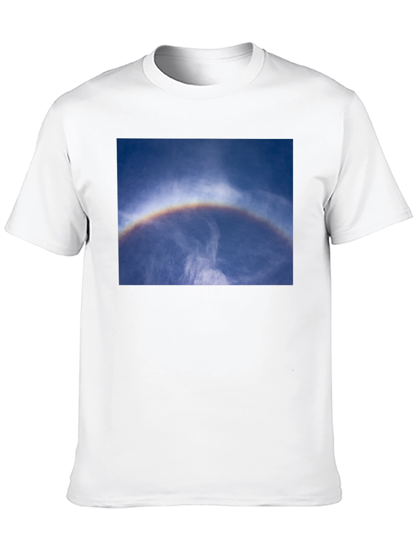 Halo Sky Graphic Black T-Shirt