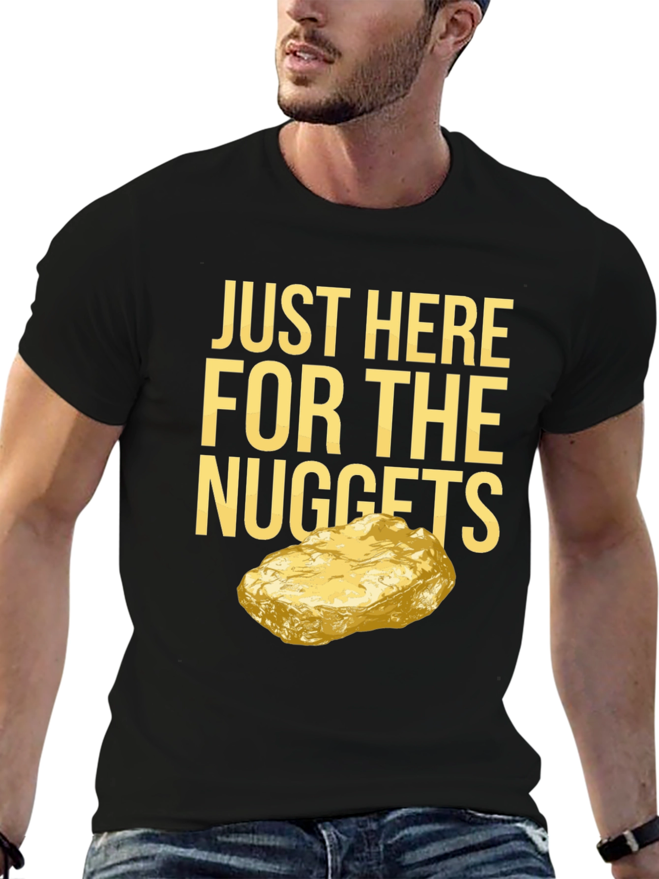 Just Here For The Nuggets T-Shirt