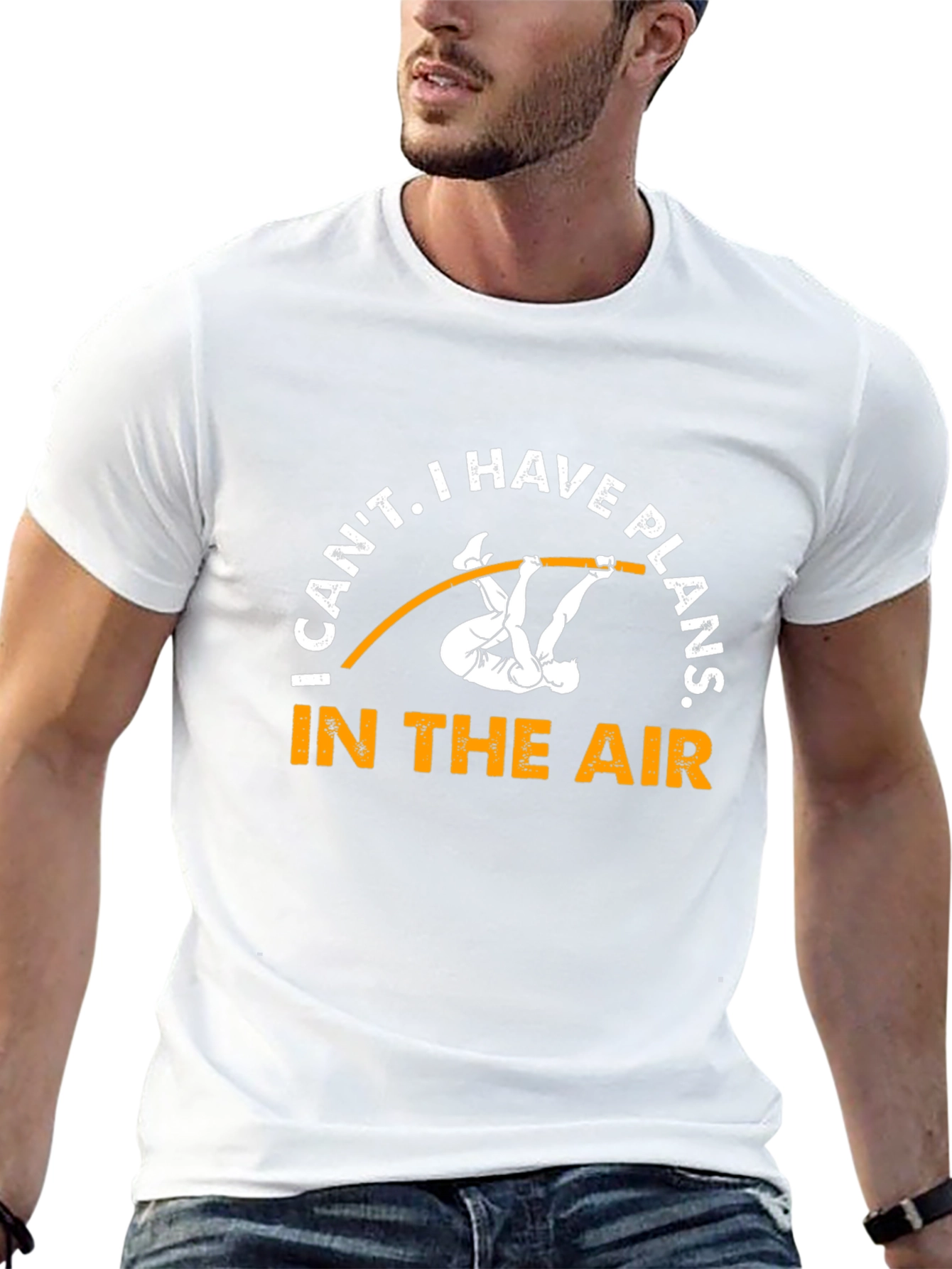 Pole Vaulting Plans T-Shirt Athlete Gift