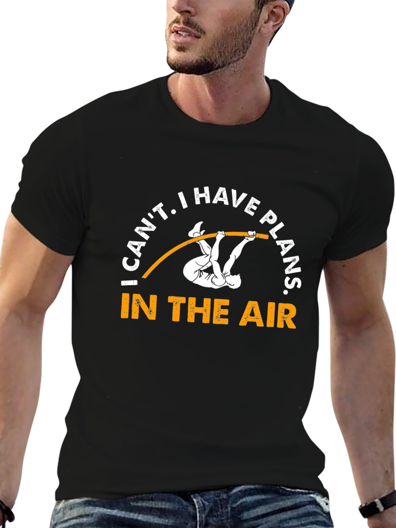Pole Vaulting Plans T-Shirt Athlete Gift