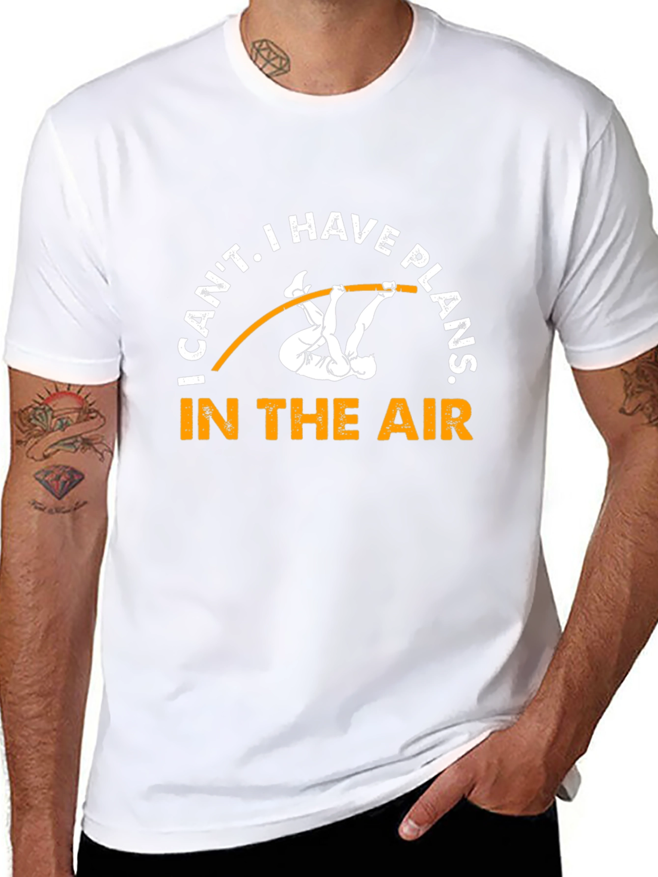 Pole Vaulting Plans T-Shirt Athlete Gift