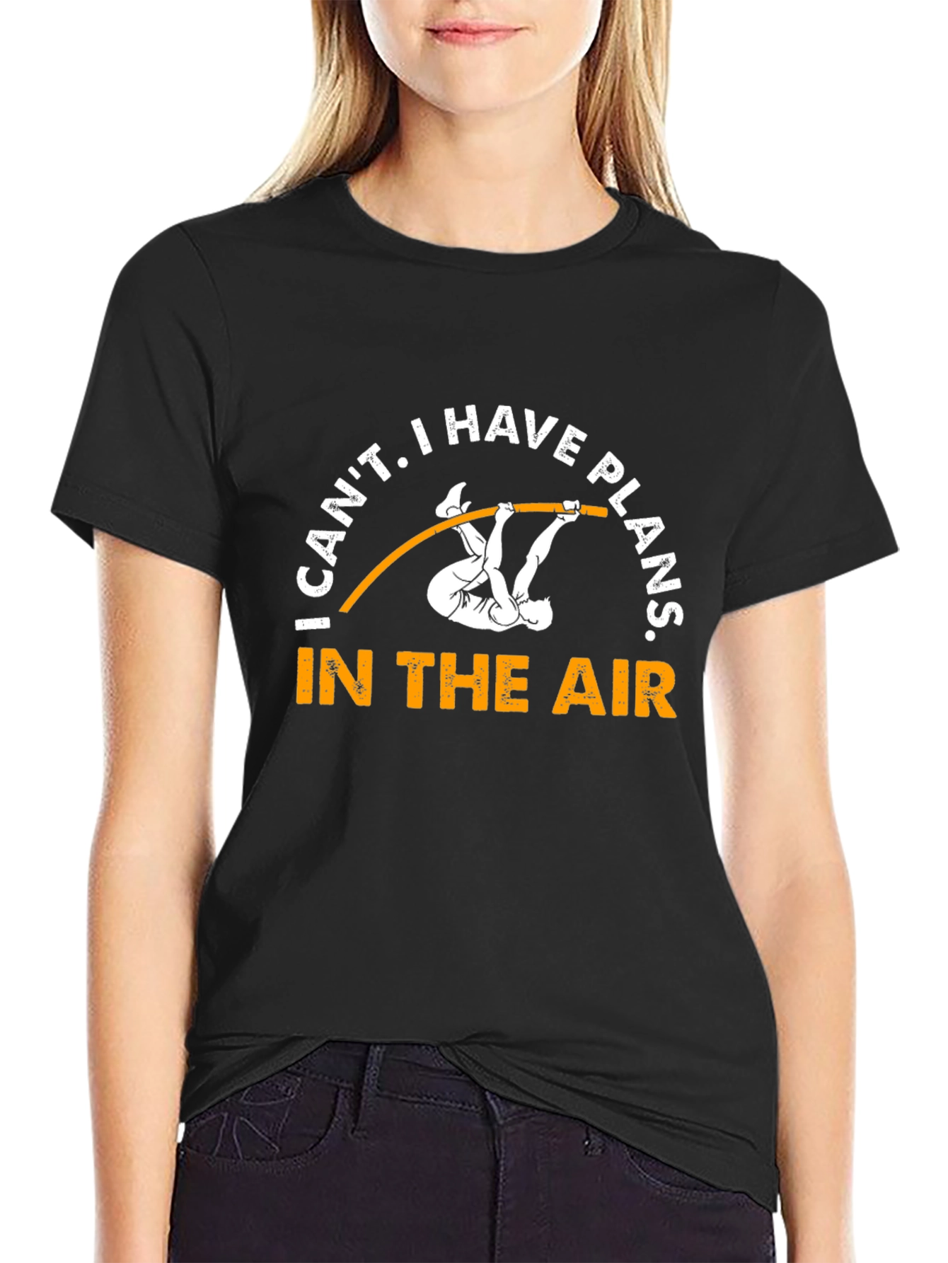 Pole Vaulting Plans T-Shirt Athlete Gift