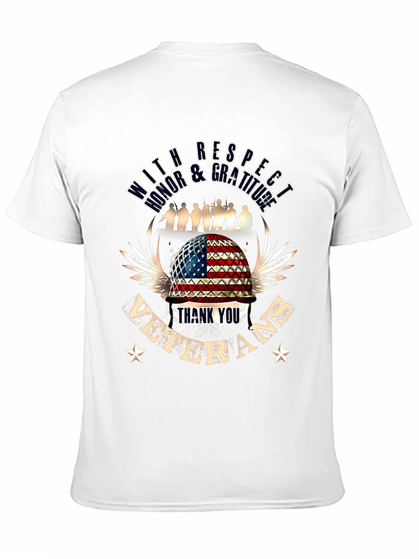 Respect & Gratitude Veterans T-Shirt