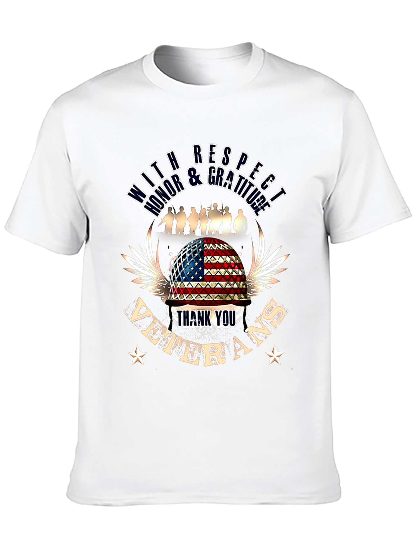 Respect & Gratitude Veterans T-Shirt