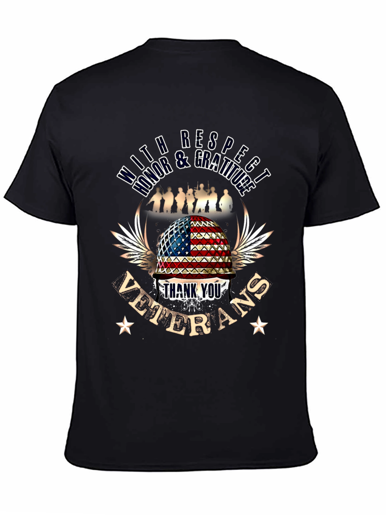 Respect & Gratitude Veterans T-Shirt