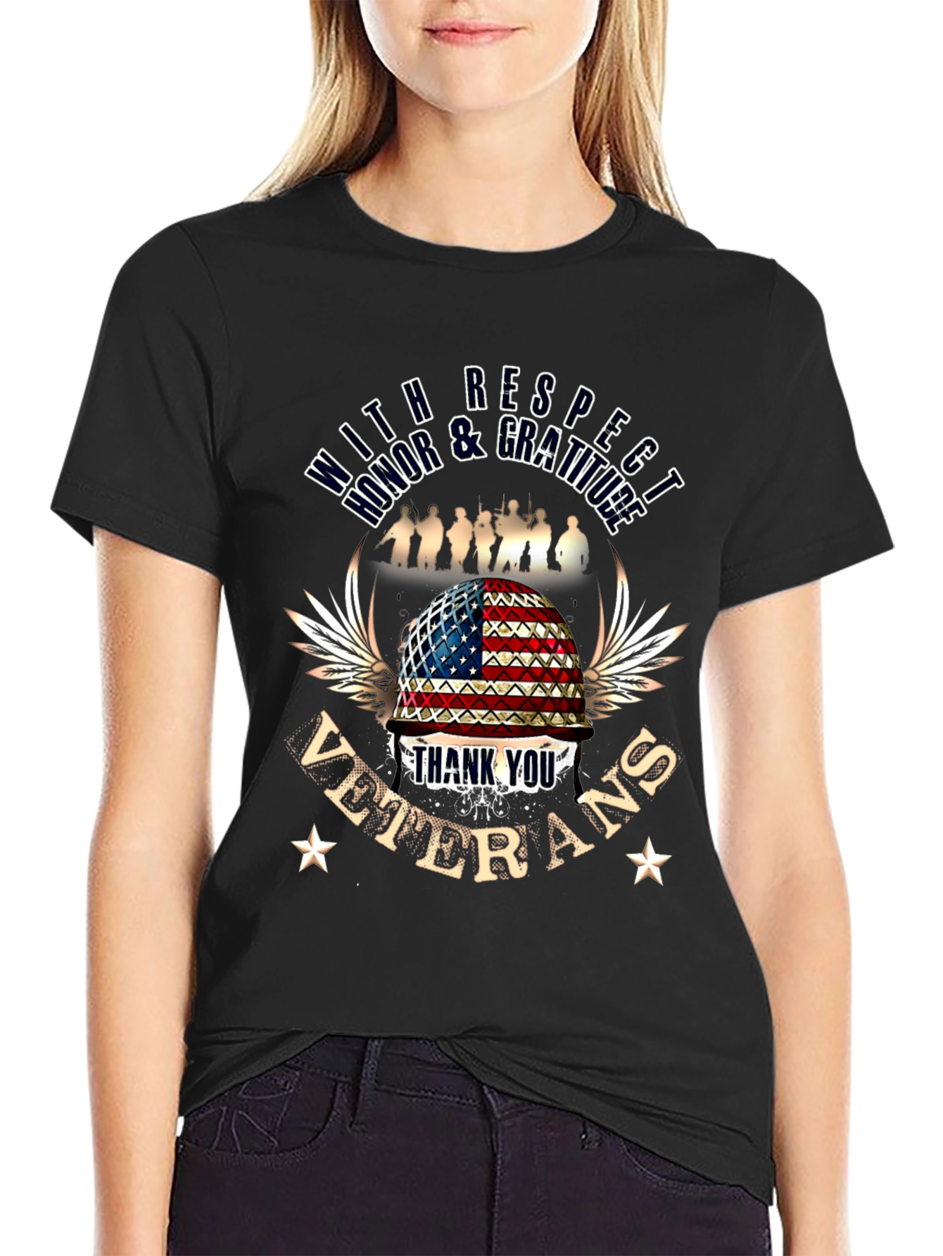 Respect & Gratitude Veterans T-Shirt