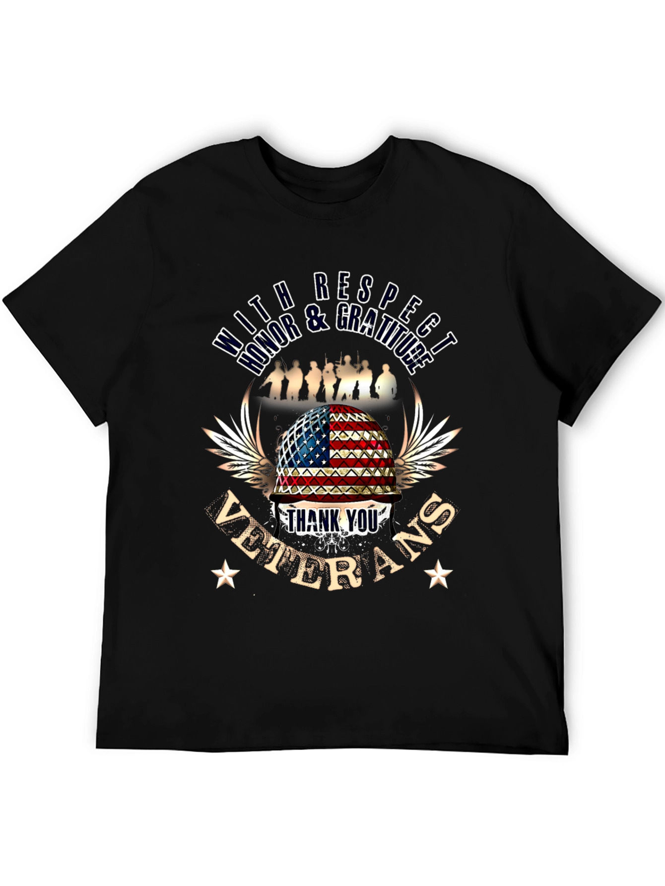 Respect & Gratitude Veterans T-Shirt